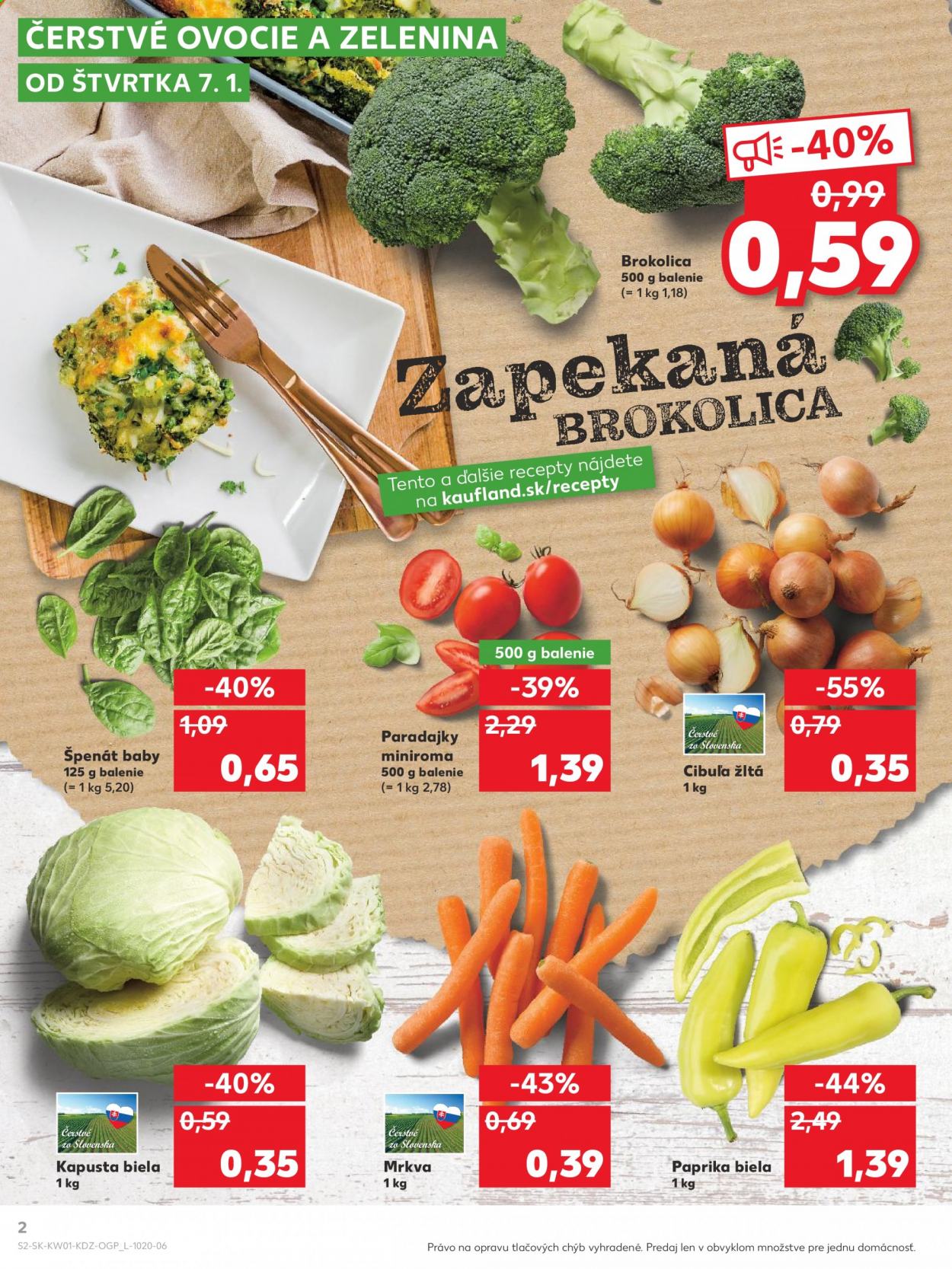 Leták Kaufland - 7.1.2021 - 13.1.2021. Strana 2