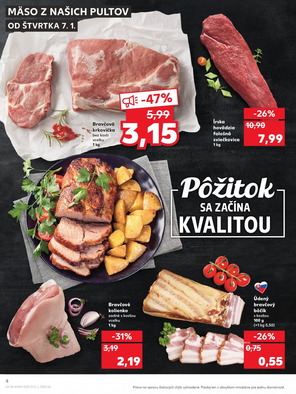 Leták Kaufland - 7.1.2021 - 13.1.2021. Strana 4