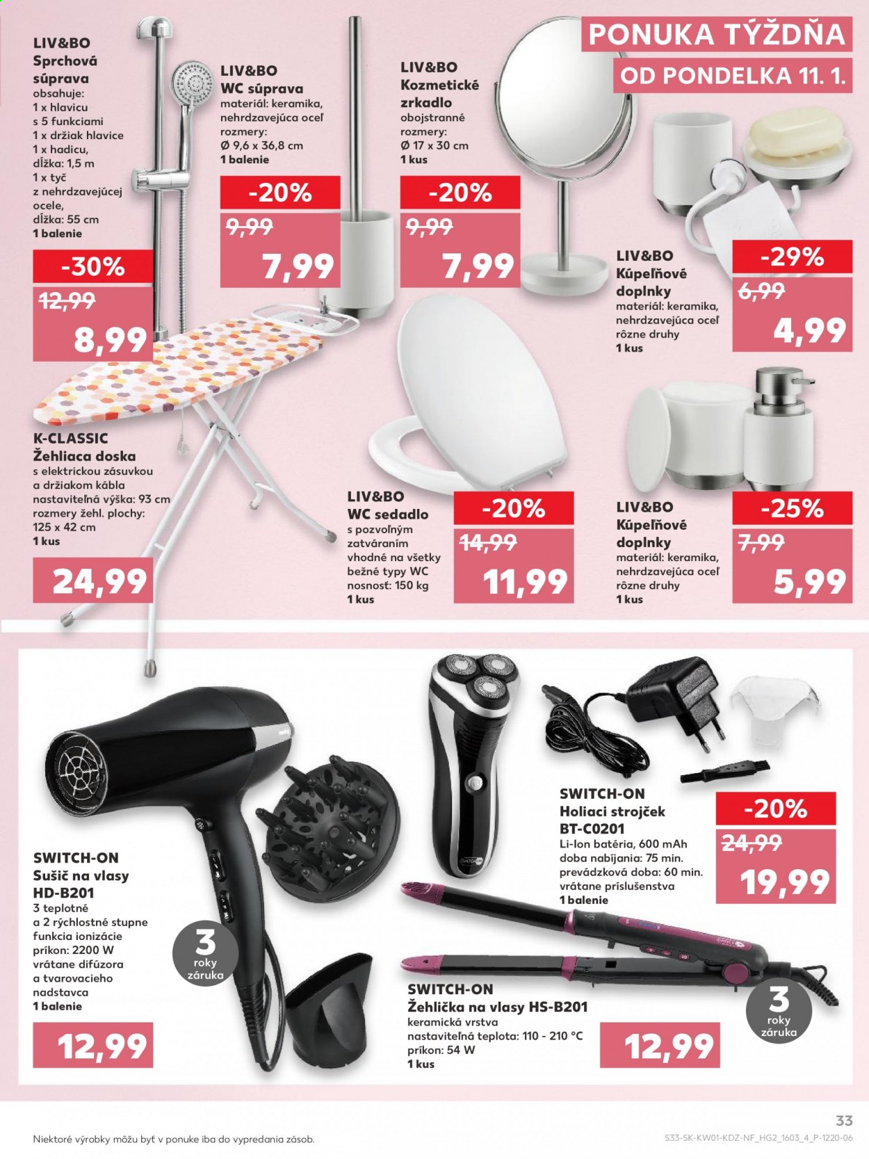 Leták Kaufland - 7.1.2021 - 13.1.2021. Strana 33