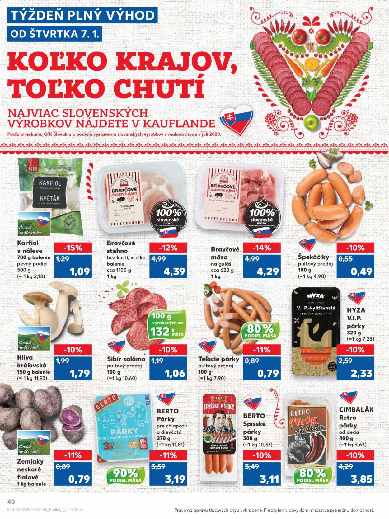 Leták Kaufland - 7.1.2021 - 13.1.2021. Strana 40