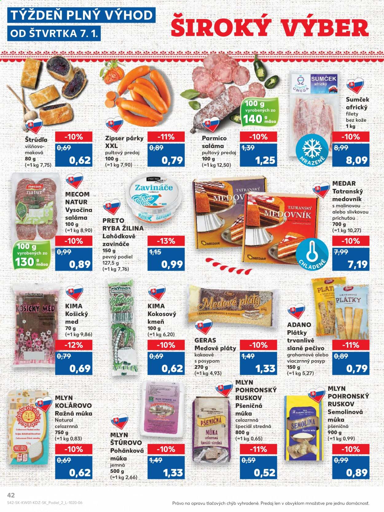 Leták Kaufland - 7.1.2021 - 13.1.2021. Strana 42