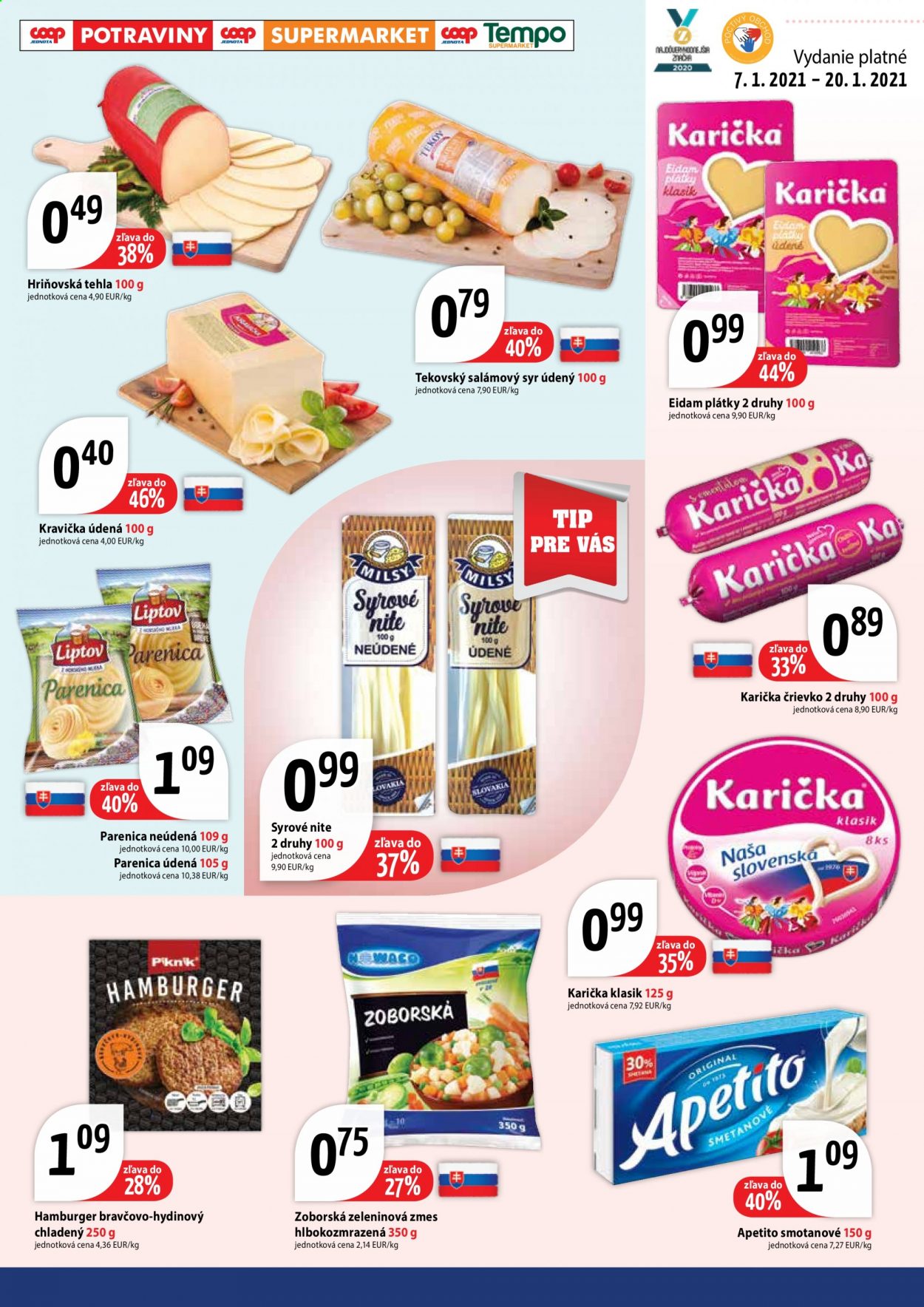 Leták COOP Jednota - 7.1.2021 - 20.1.2021. Strana 3