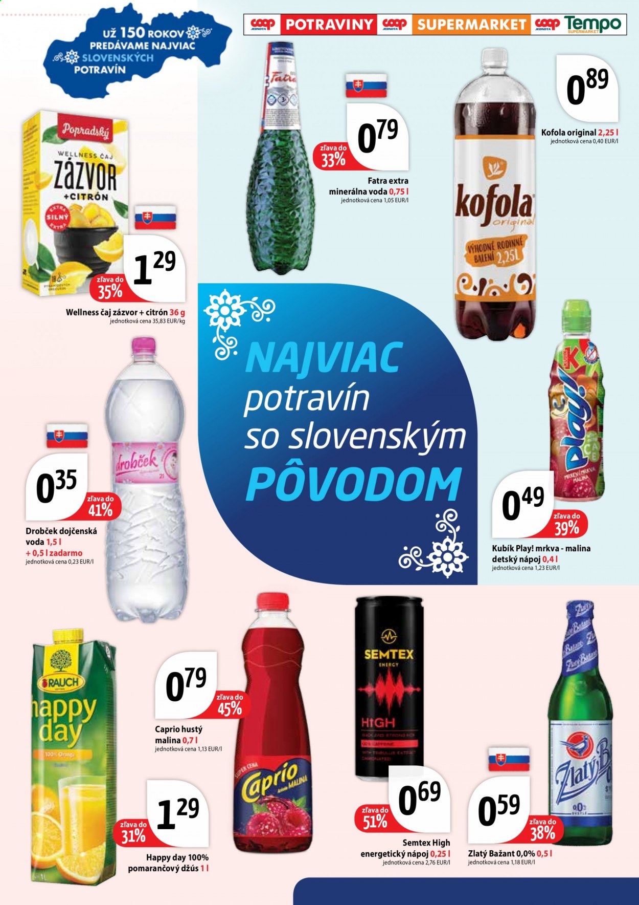 Leták COOP Jednota - 7.1.2021 - 20.1.2021. Strana 8