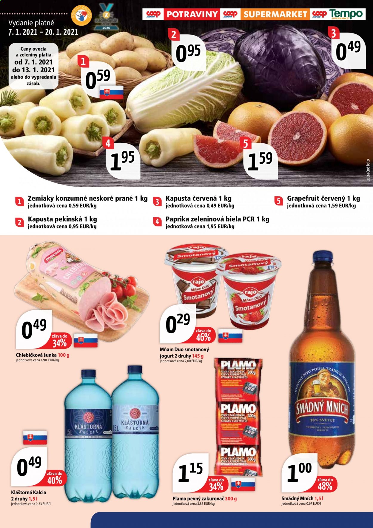 Leták COOP Jednota - 7.1.2021 - 20.1.2021. Strana 12