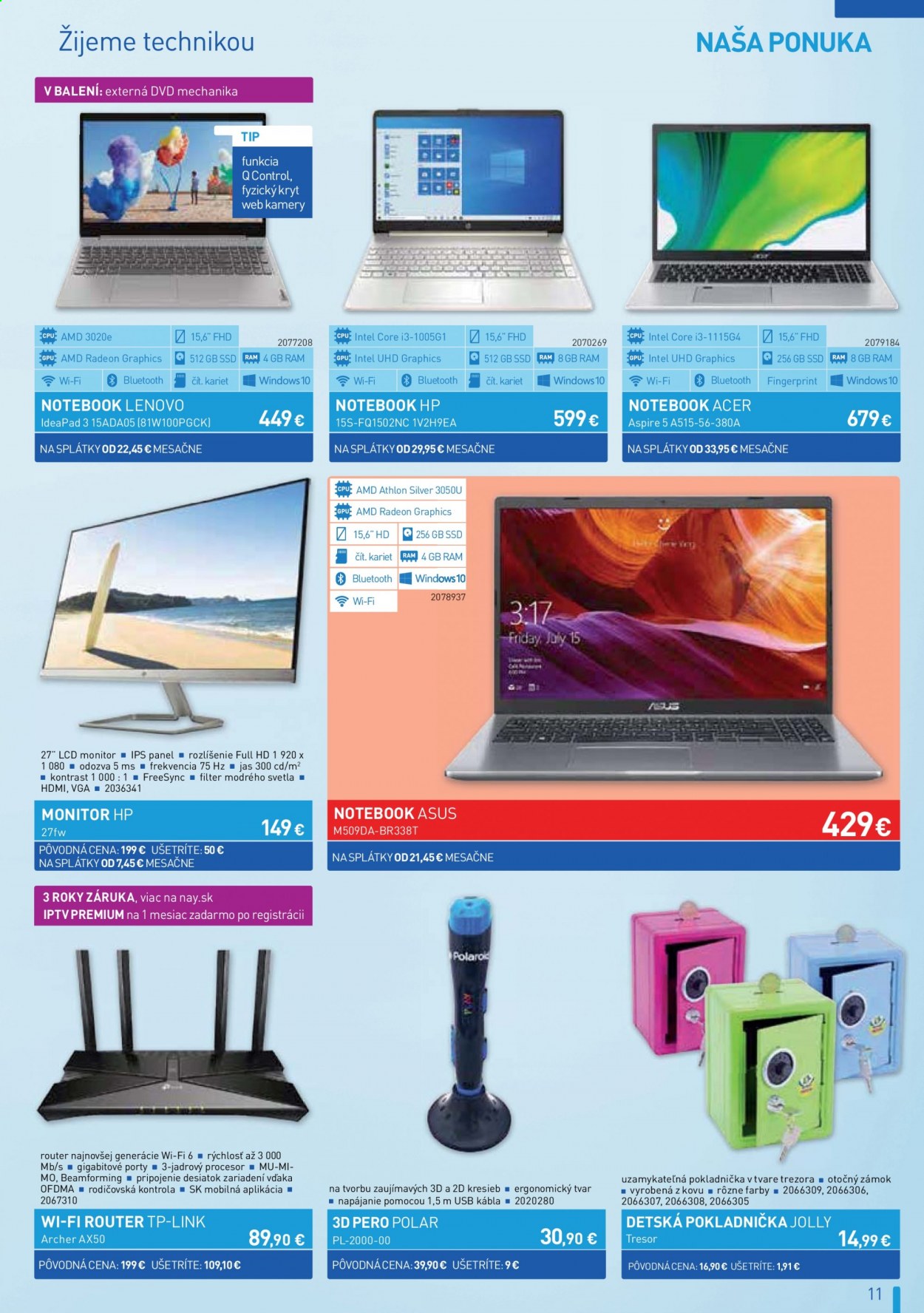 Leták NAY Elektrodom - 7.1.2021 - 3.2.2021. Strana 11