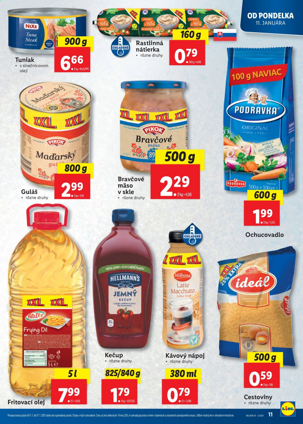 Leták Lidl - 11.1.2021 - 17.1.2021. Strana 11