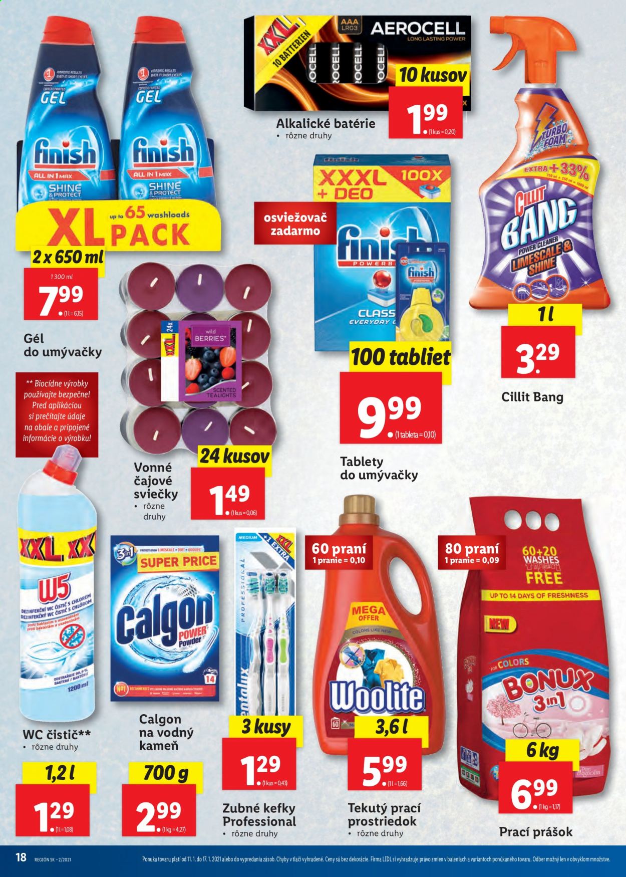 Leták Lidl - 11.1.2021 - 17.1.2021. Strana 18