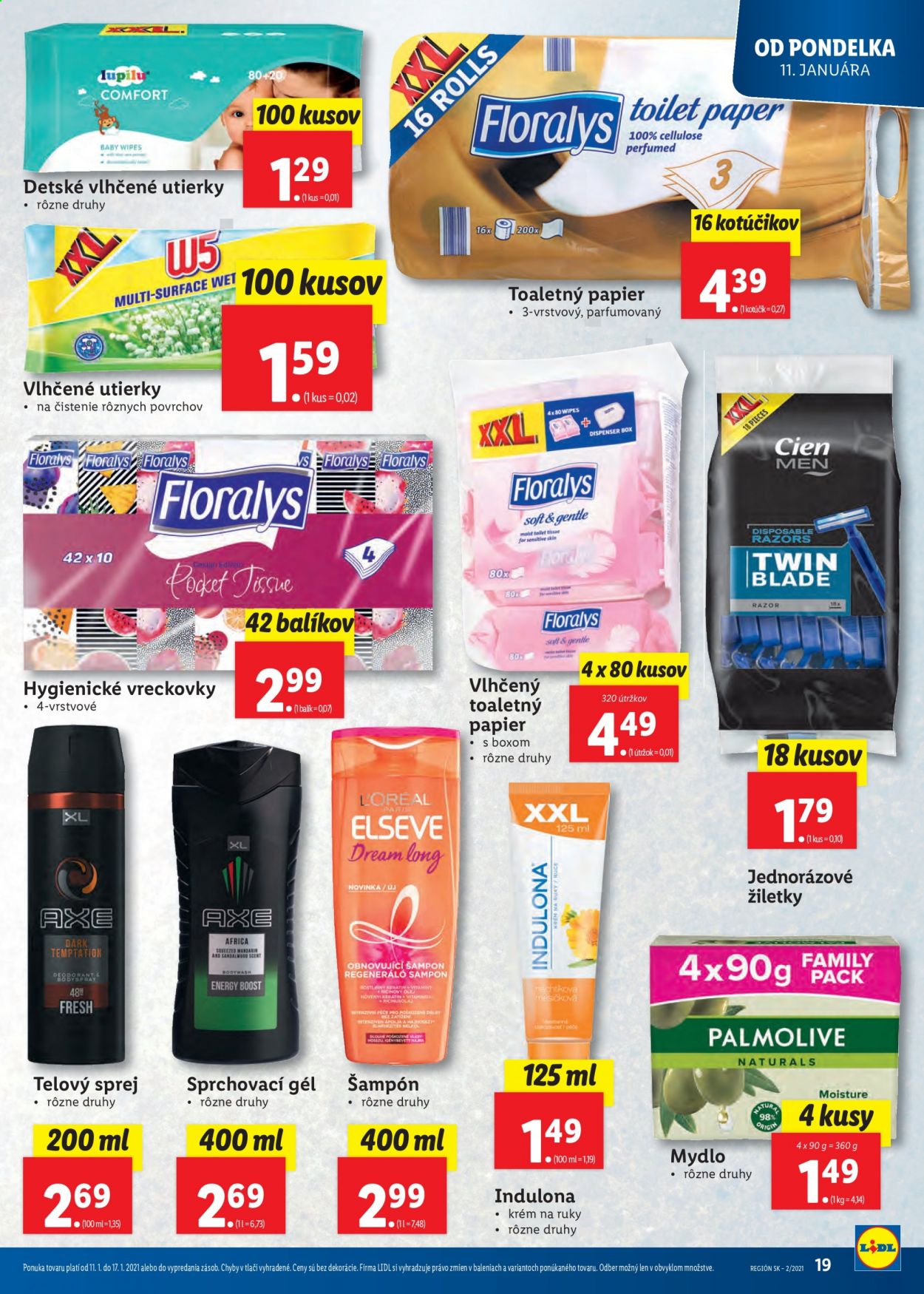 Leták Lidl - 11.1.2021 - 17.1.2021. Strana 21
