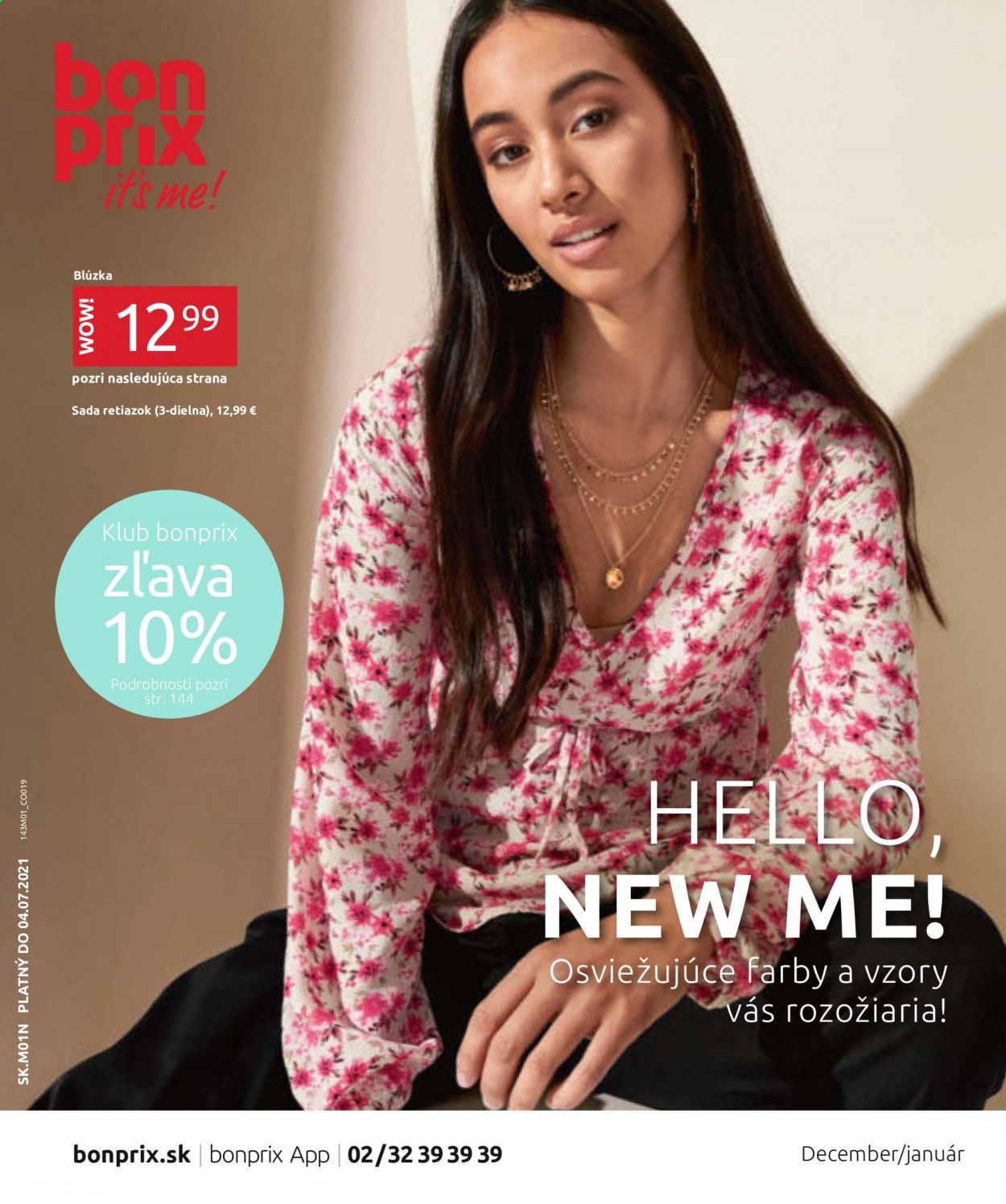 Leták Bonprix - 9.1.2021 - 5.5.2021. Strana 1