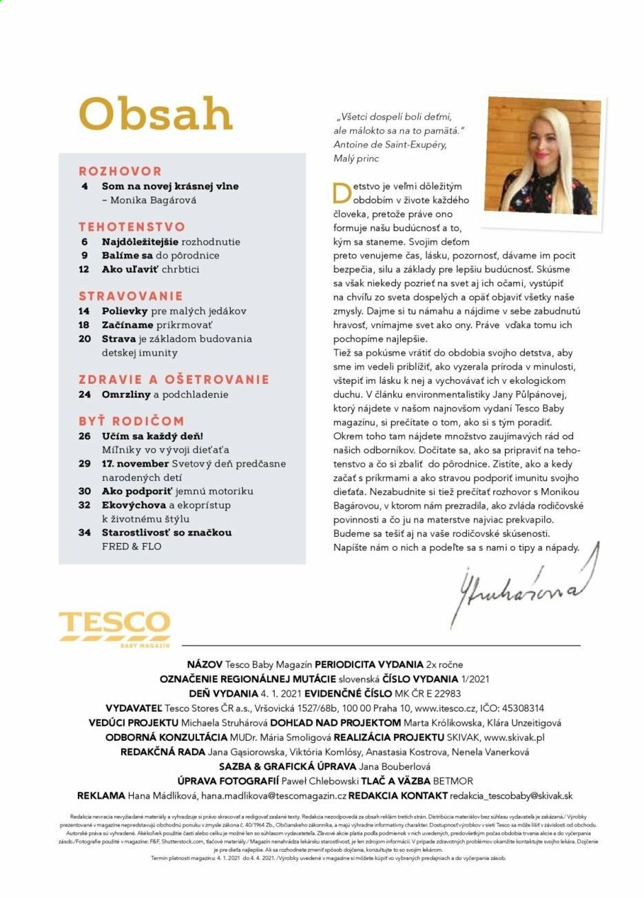 Leták TESCO - 4.1.2021 - 4.4.2021. Strana 3