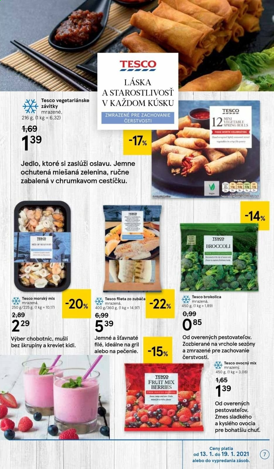 Leták TESCO - 13.1.2021 - 19.1.2021. Strana 7