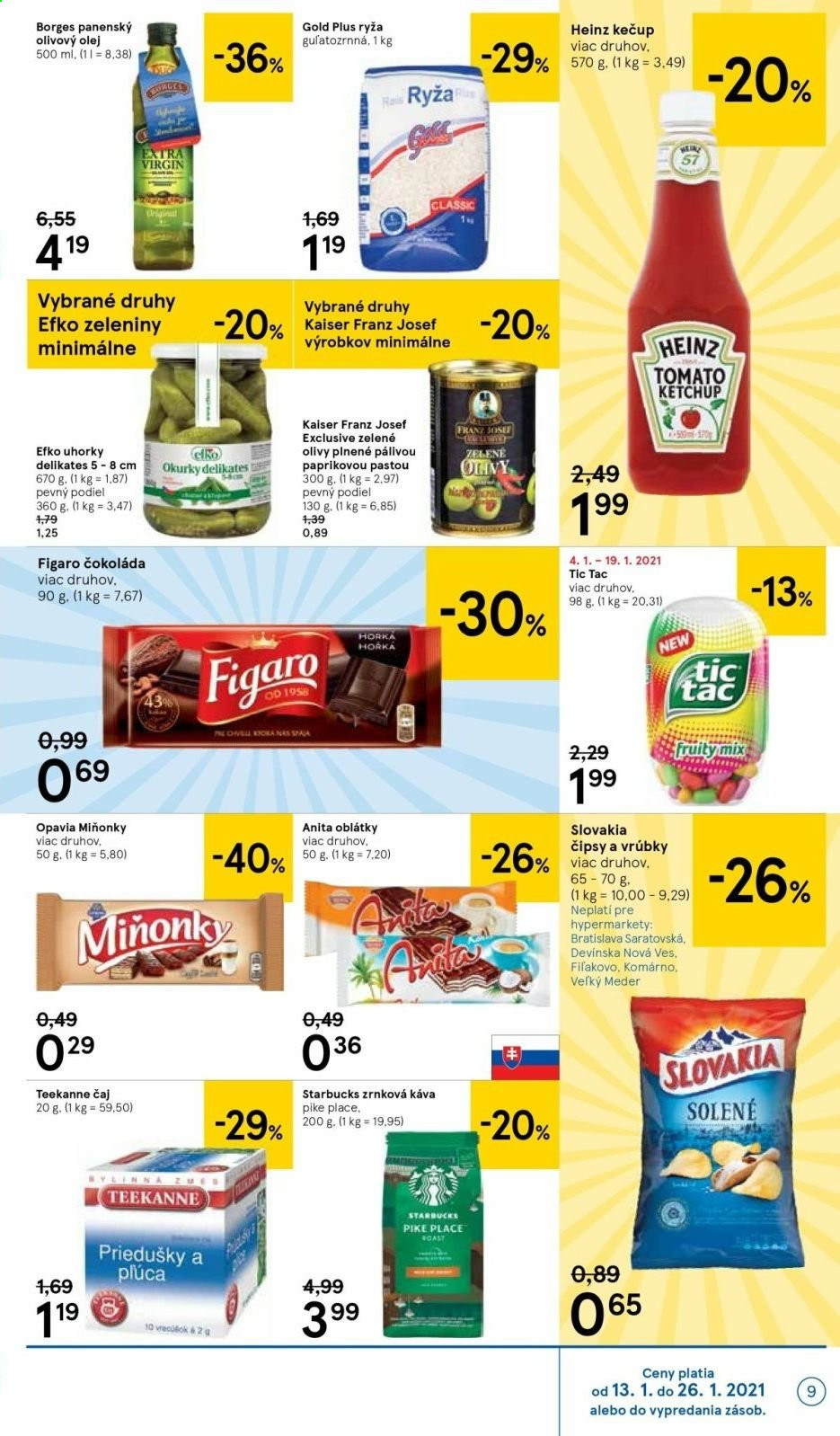 Leták TESCO - 13.1.2021 - 19.1.2021. Strana 9