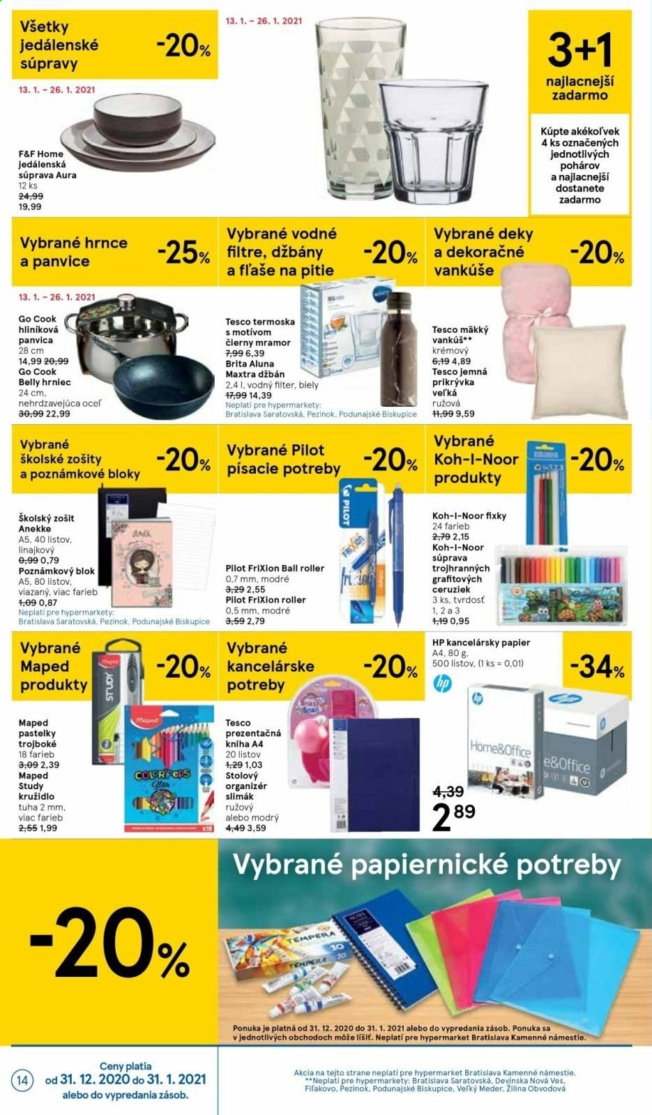 Leták TESCO - 13.1.2021 - 19.1.2021. Strana 14