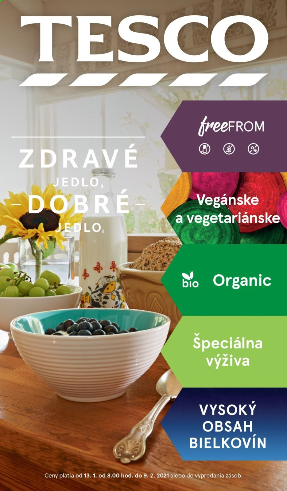 Leták TESCO - 13.1.2021 - 9.2.2021. Strana 1