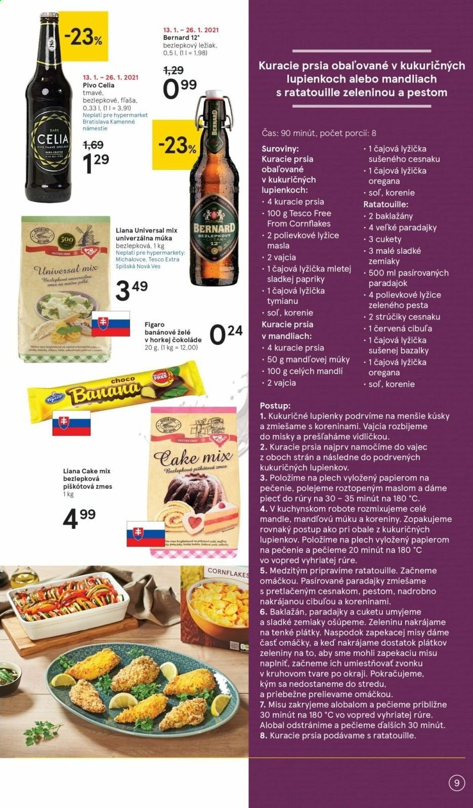Leták TESCO - 13.1.2021 - 9.2.2021. Strana 9