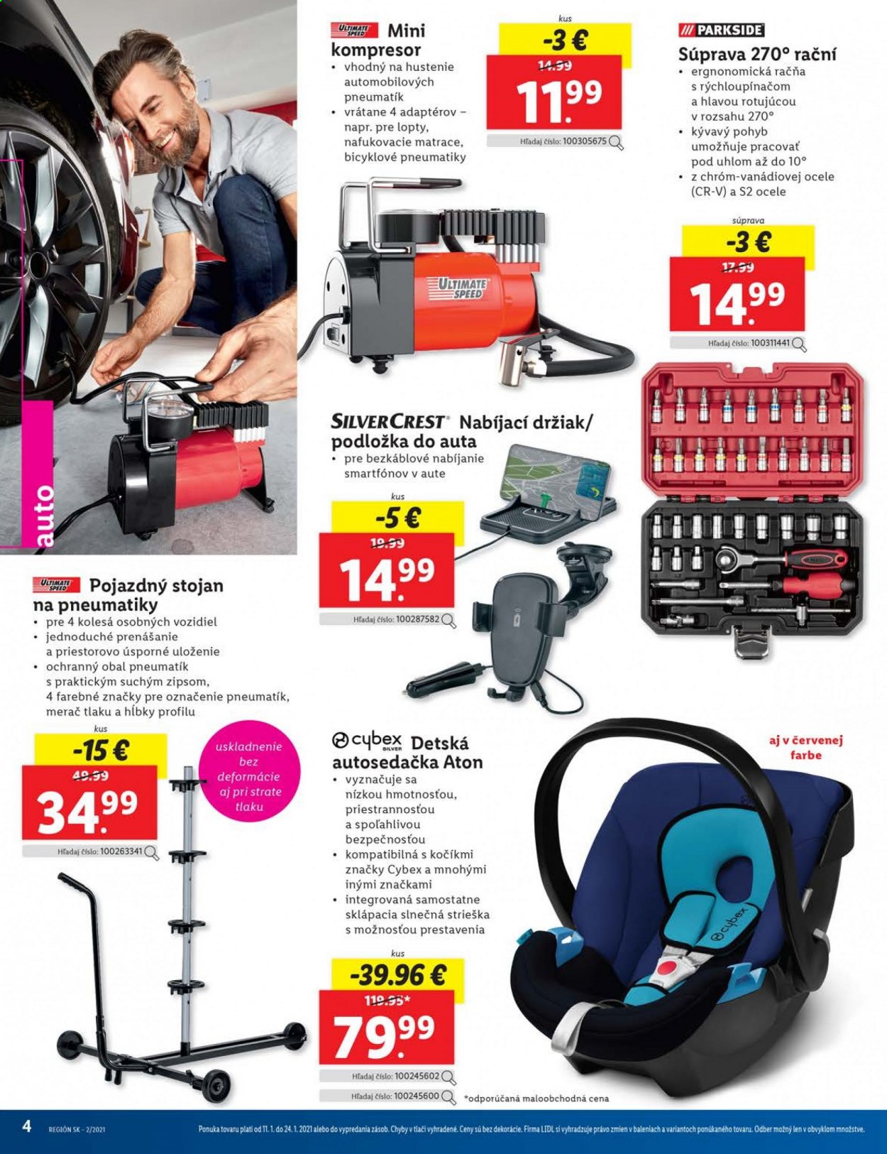Leták Lidl - 11.1.2021 - 24.1.2021. Strana 4
