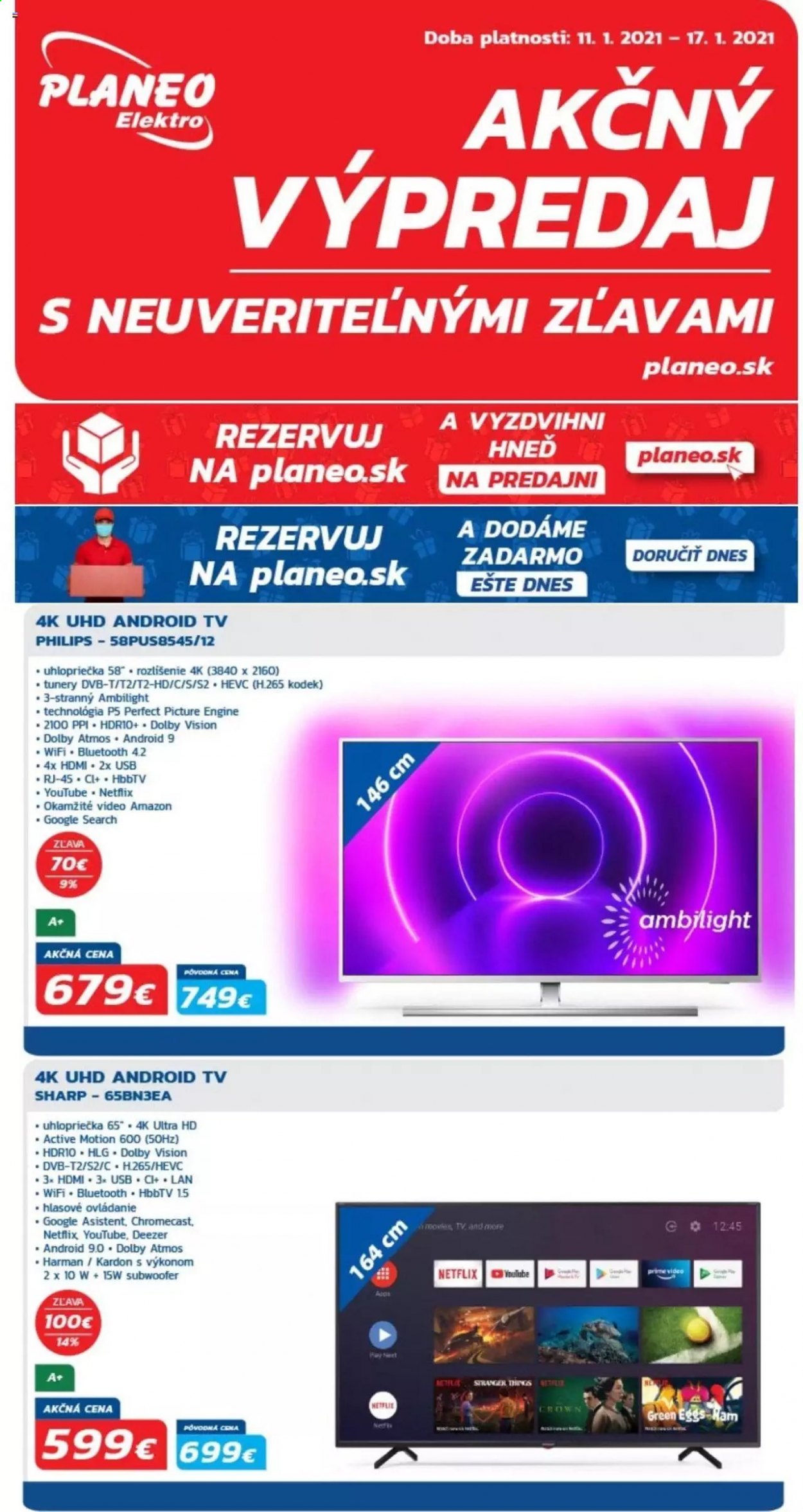 Leták PLANEO Elektro - 11.1.2021 - 17.1.2021. Strana 1