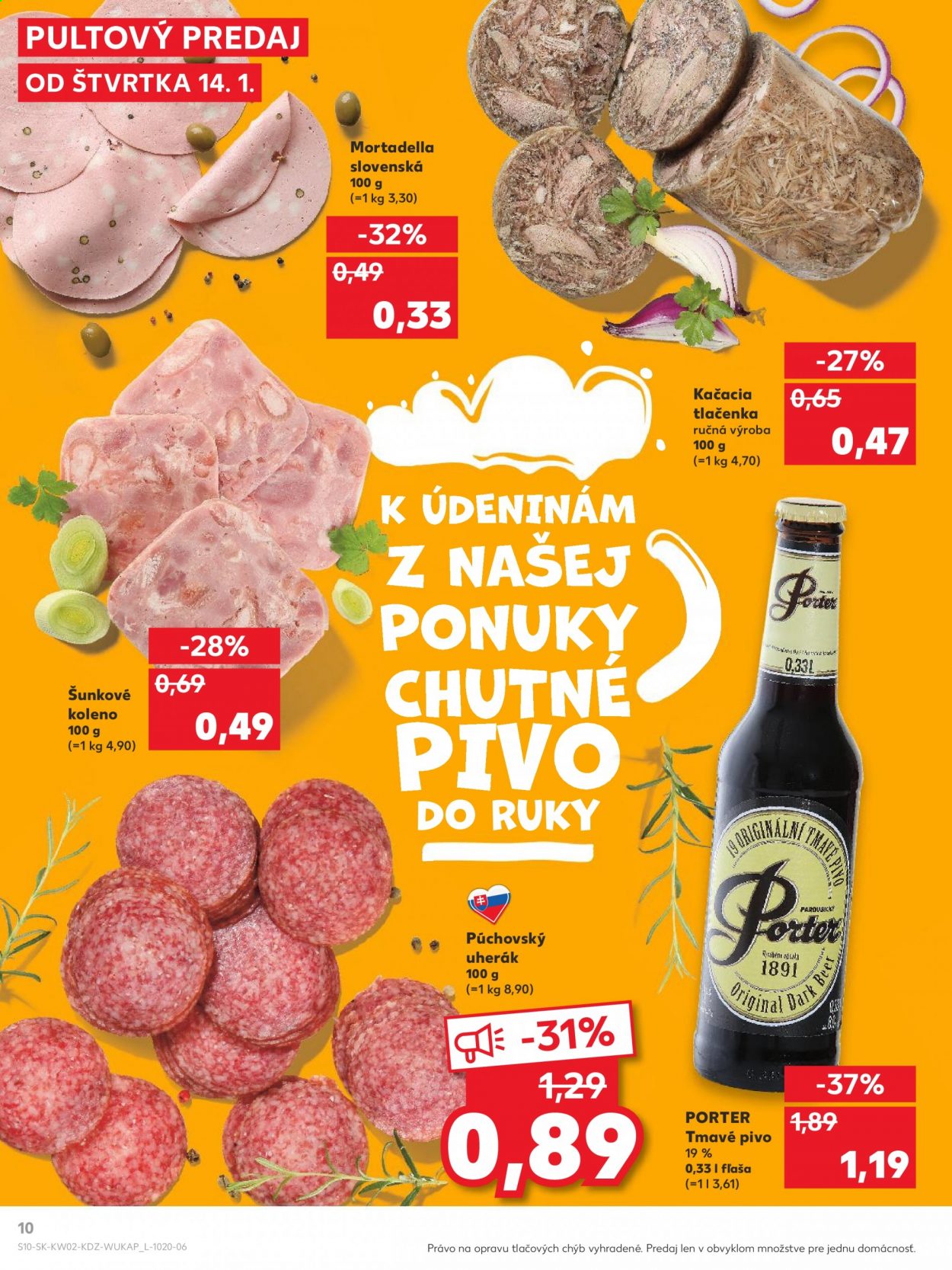 Leták Kaufland - 14.1.2021 - 20.1.2021. Strana 10
