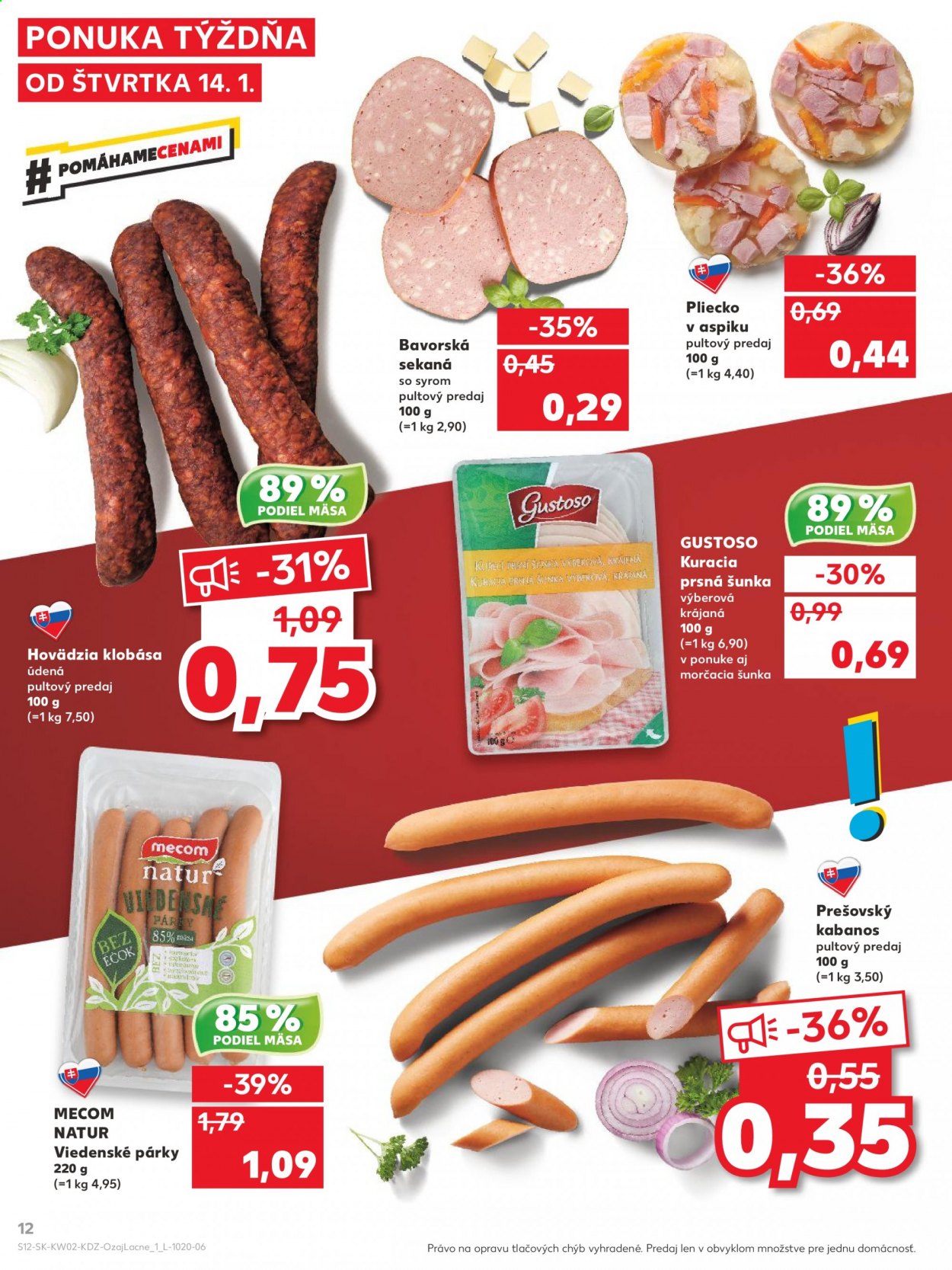 Leták Kaufland - 14.1.2021 - 20.1.2021. Strana 12