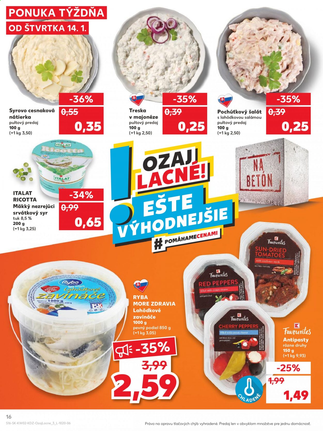 Leták Kaufland - 14.1.2021 - 20.1.2021. Strana 16