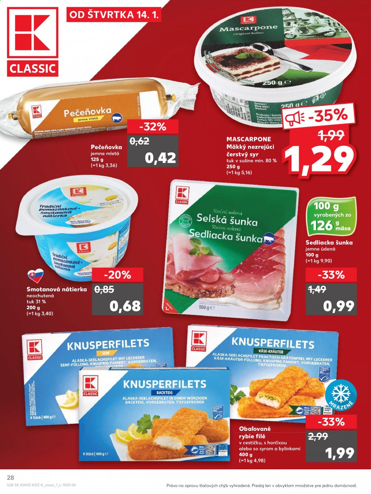 Leták Kaufland - 14.1.2021 - 20.1.2021. Strana 28