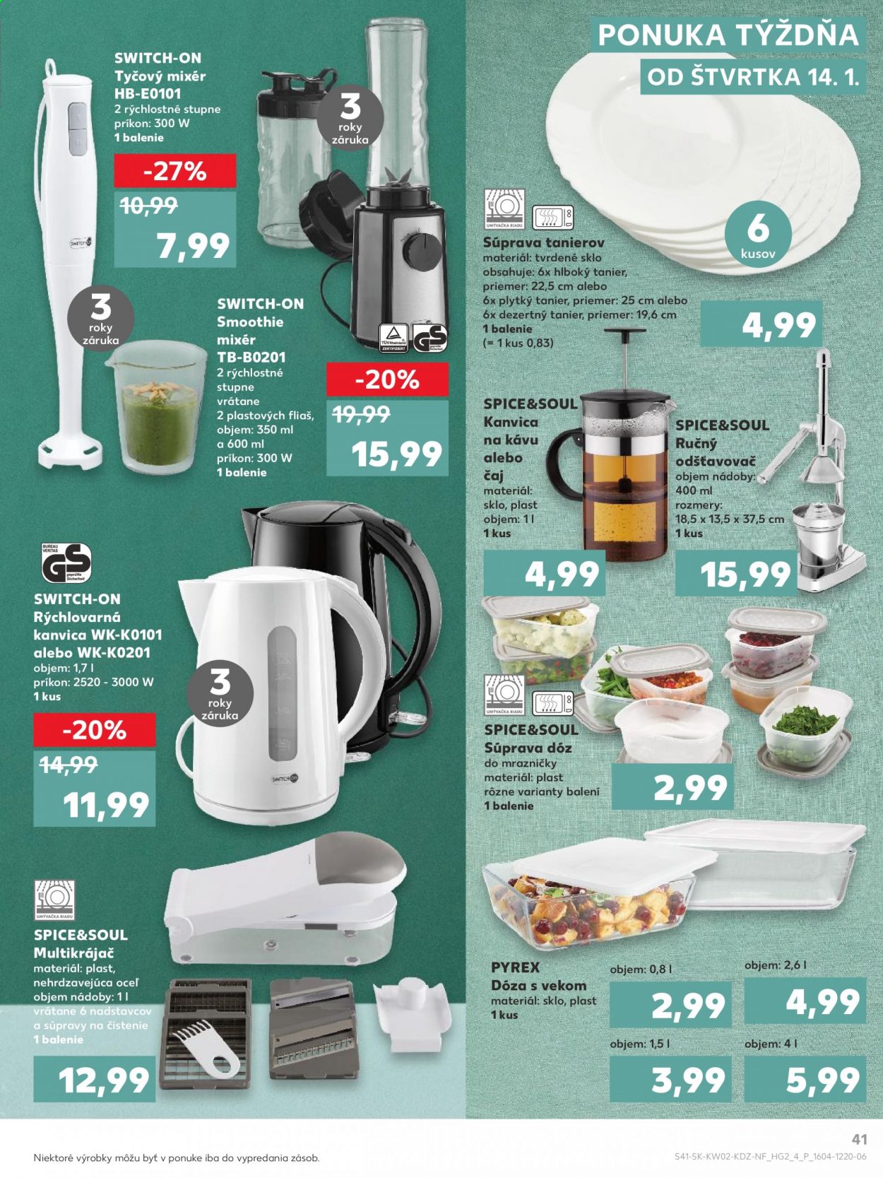 Leták Kaufland - 14.1.2021 - 20.1.2021. Strana 41