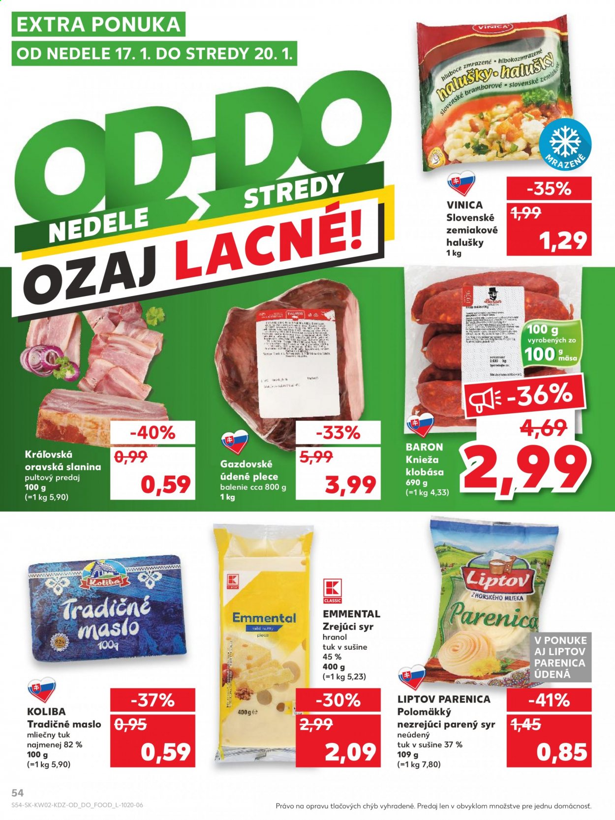 Leták Kaufland - 14.1.2021 - 20.1.2021. Strana 54
