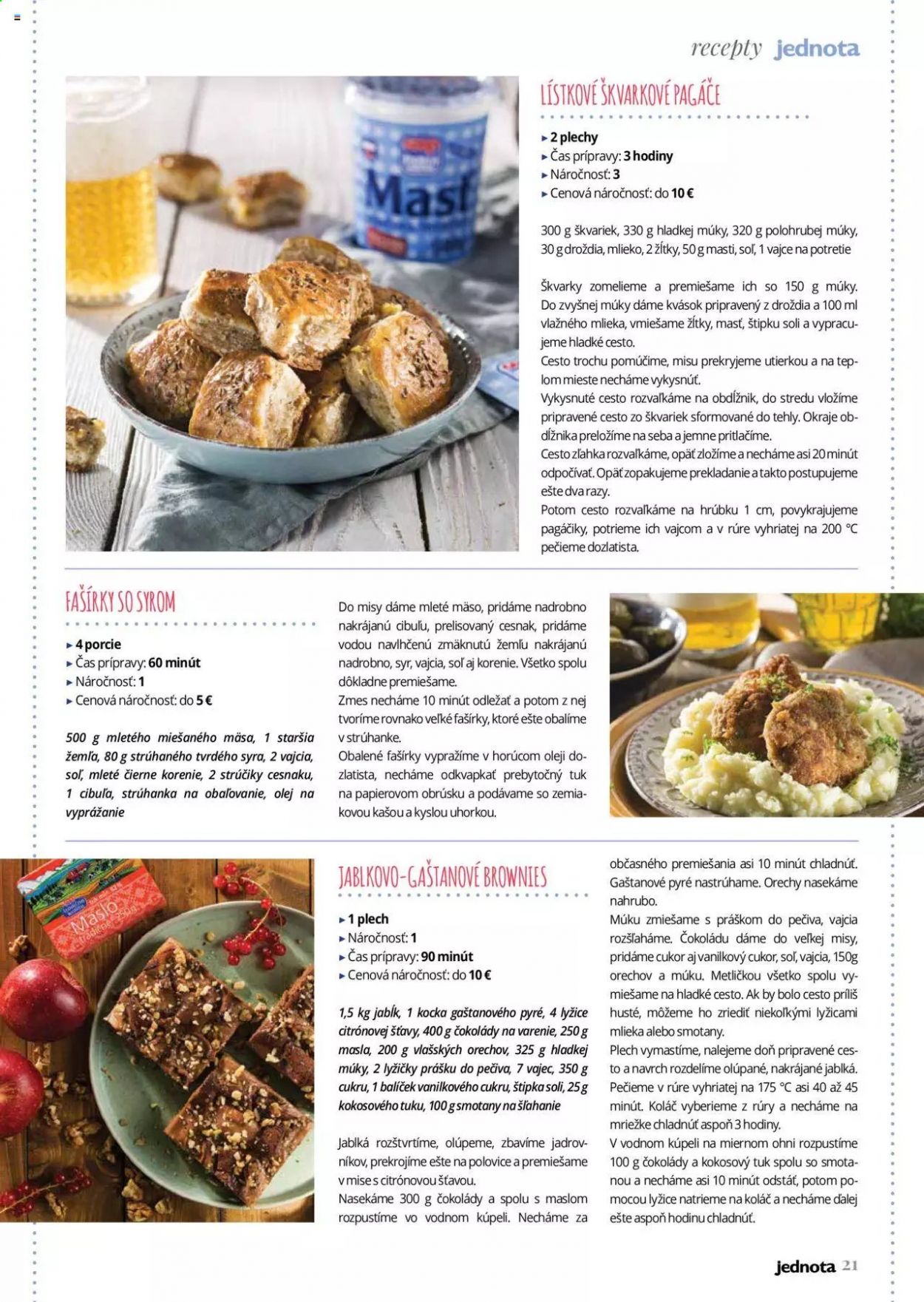 Leták COOP Jednota. Strana 21