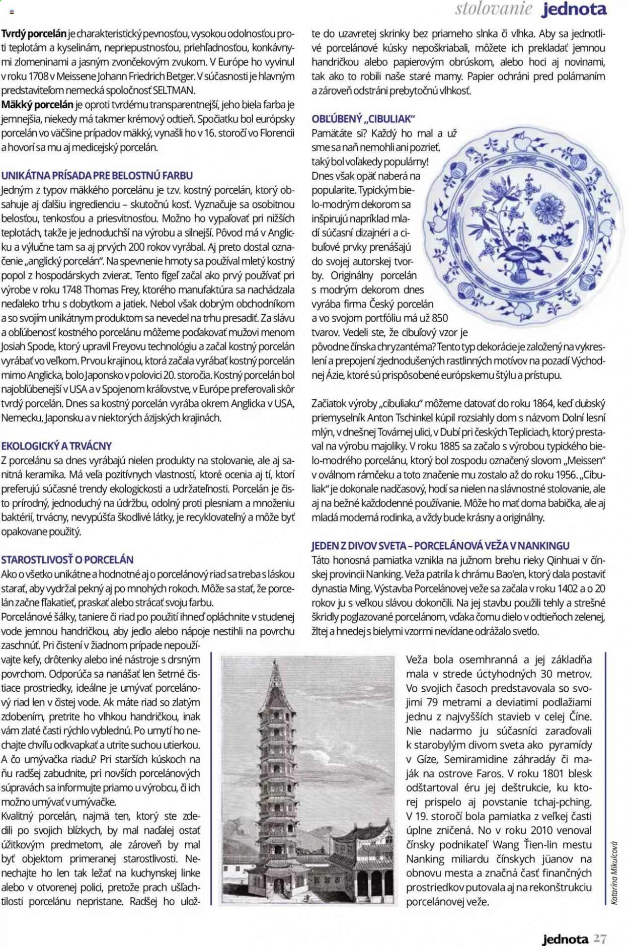 Leták COOP Jednota. Strana 27