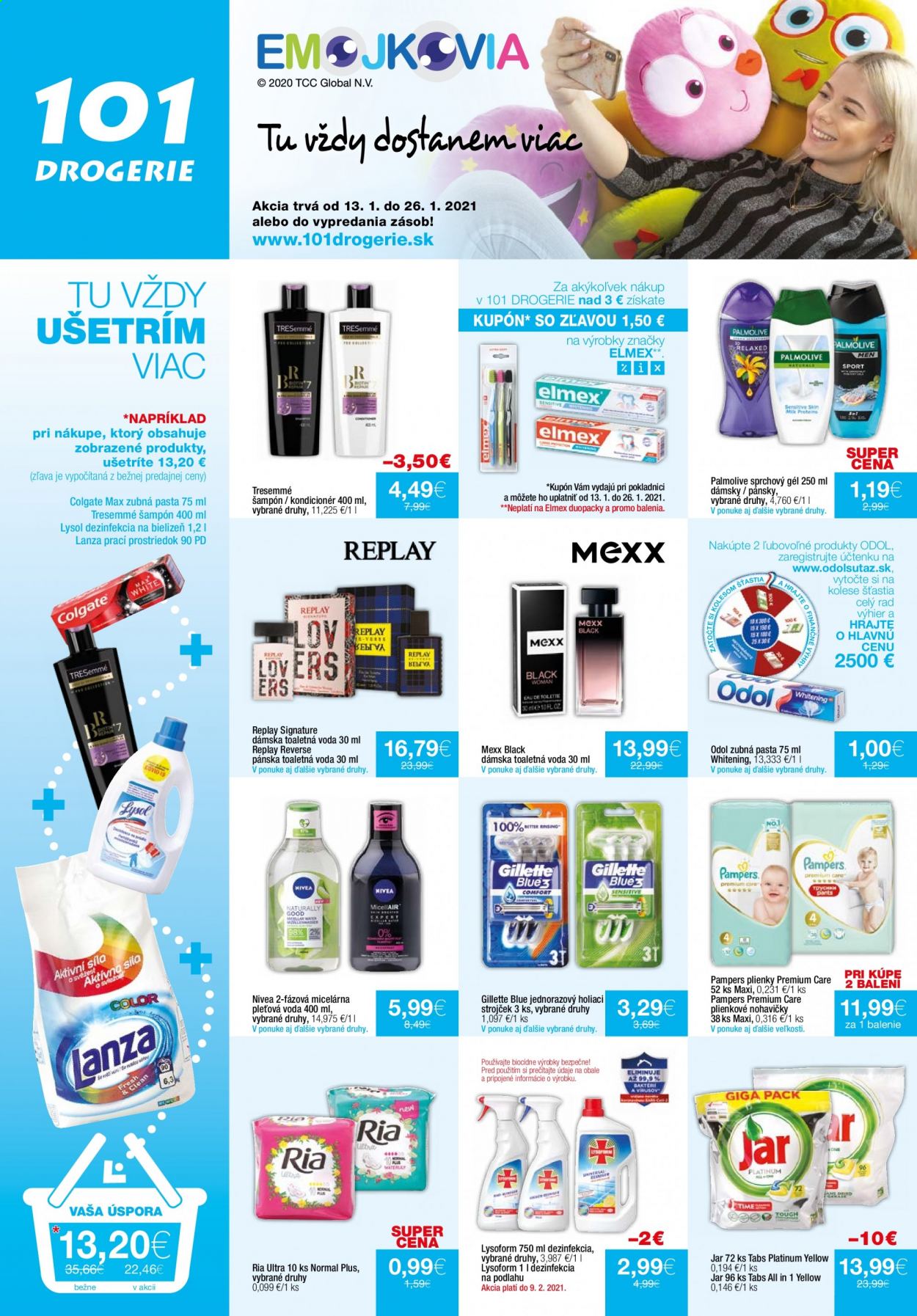 Leták 101 Drogerie - 13.1.2021 - 26.1.2021. Strana 1