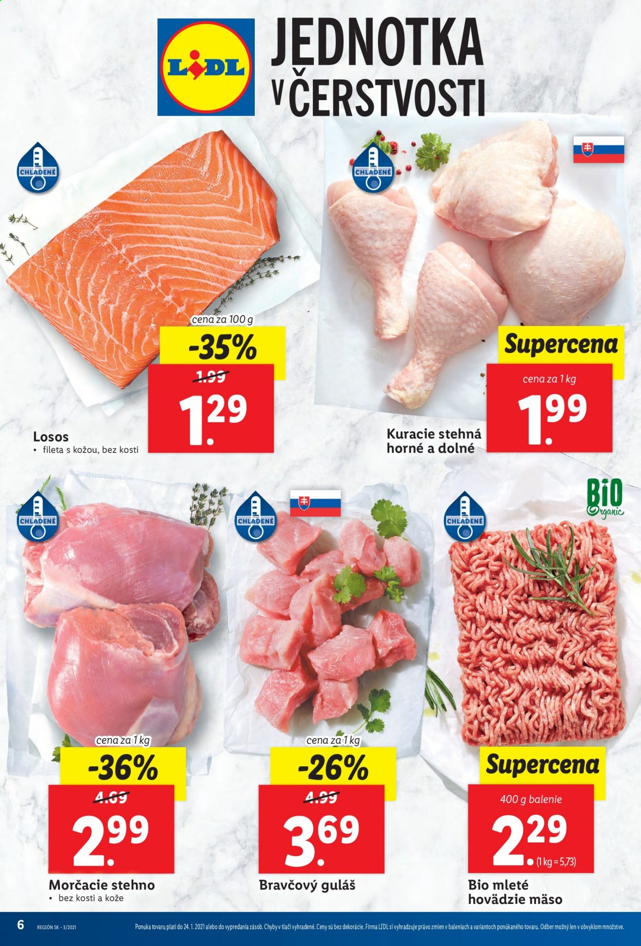 Leták Lidl - 18.1.2021 - 24.1.2021. Strana 6