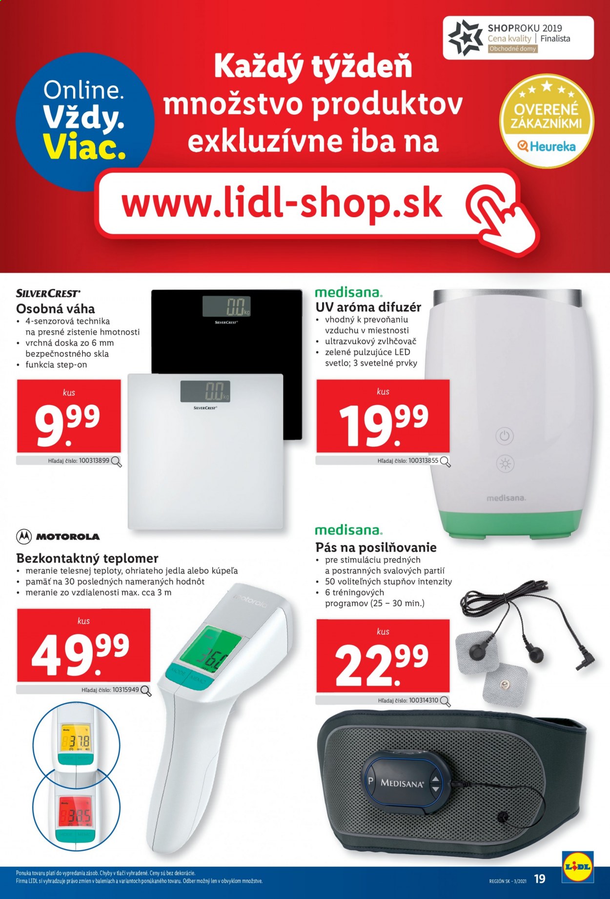 Leták Lidl - 18.1.2021 - 24.1.2021. Strana 19