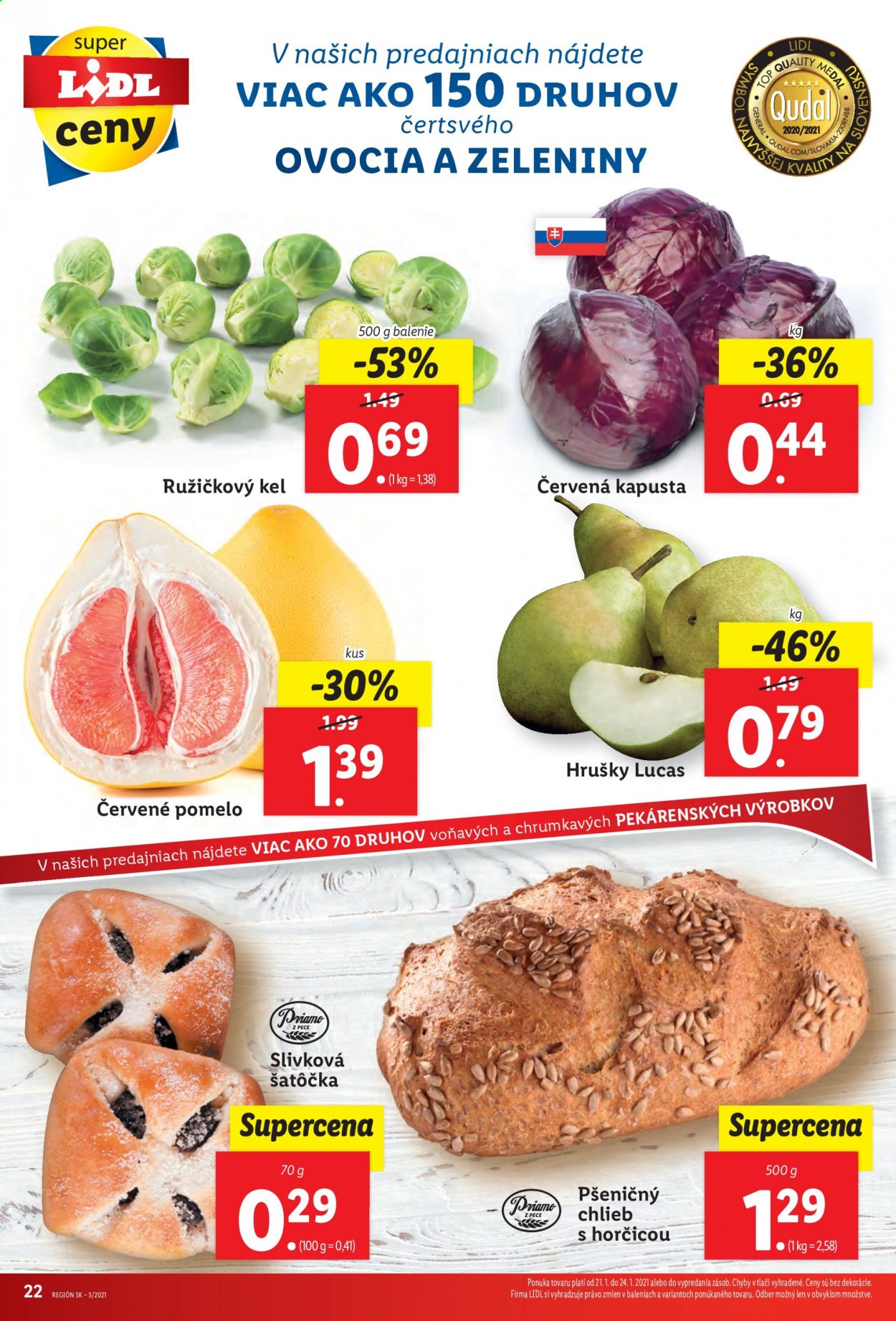 Leták Lidl - 18.1.2021 - 24.1.2021. Strana 22