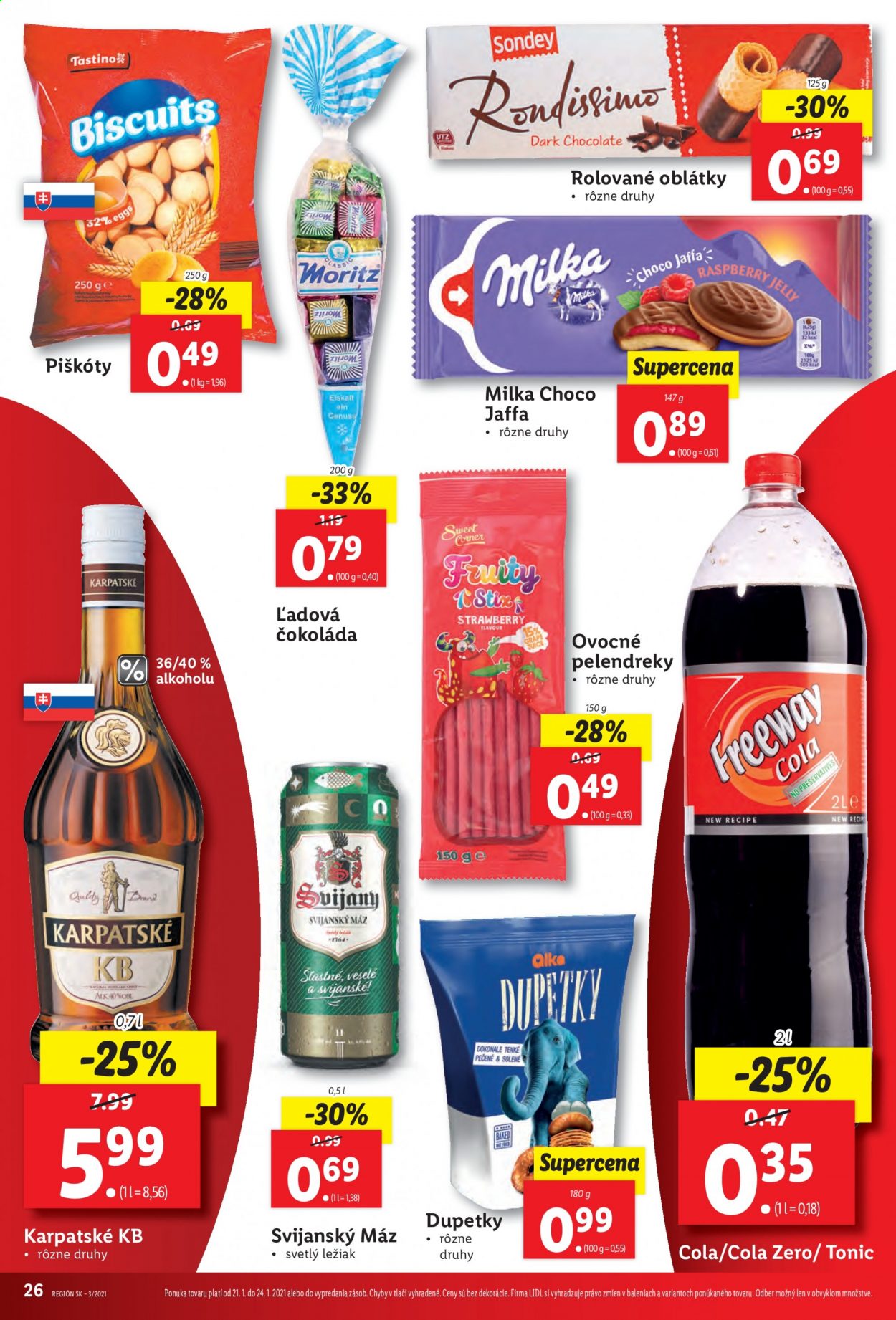 Leták Lidl - 18.1.2021 - 24.1.2021. Strana 26