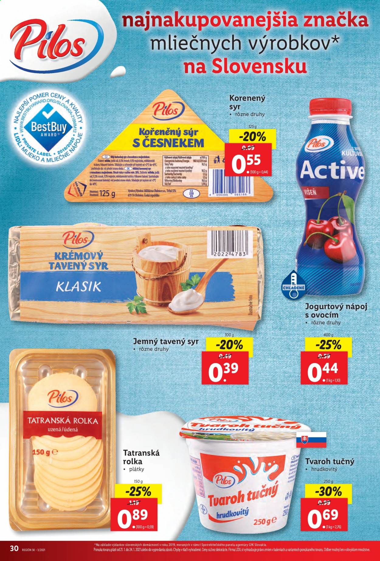 Leták Lidl - 18.1.2021 - 24.1.2021. Strana 30