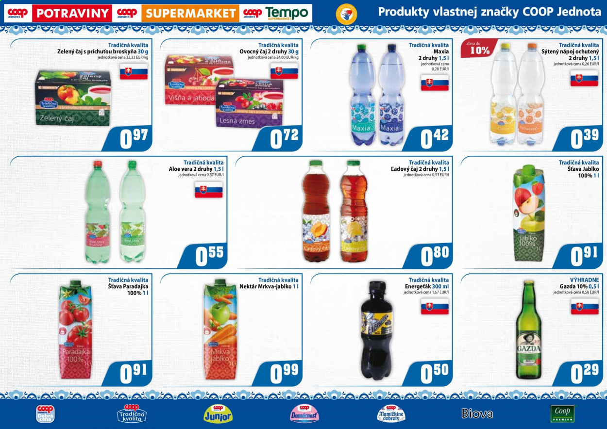 Leták COOP Jednota - 14.1.2021 - 27.1.2021. Strana 6