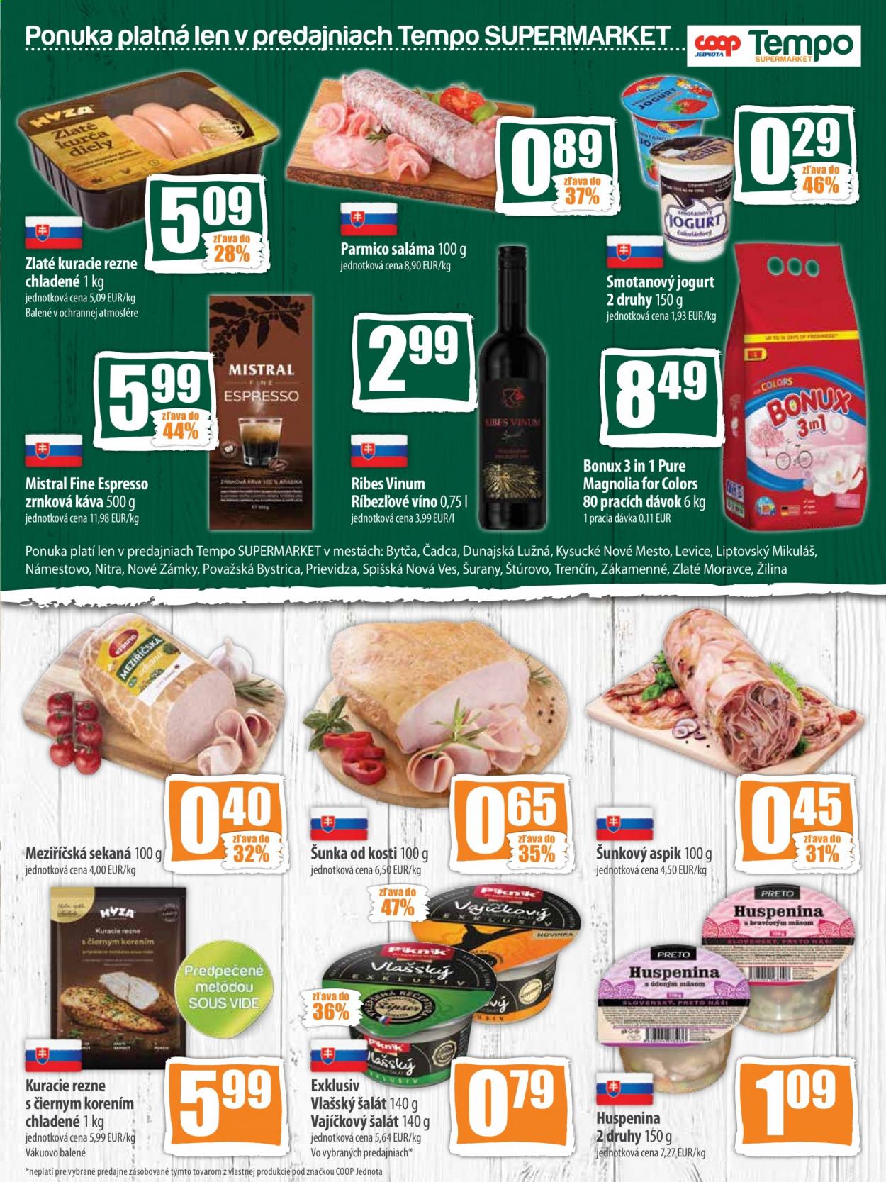 Leták COOP Jednota - 14.1.2021 - 20.1.2021. Strana 3