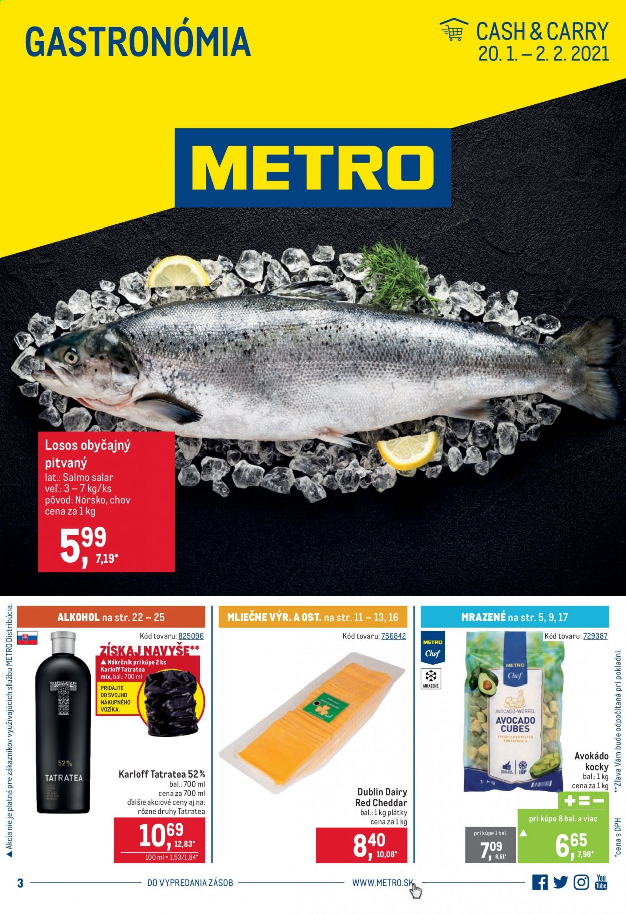 Leták Metro - 20.1.2021 - 2.2.2021. Strana 1