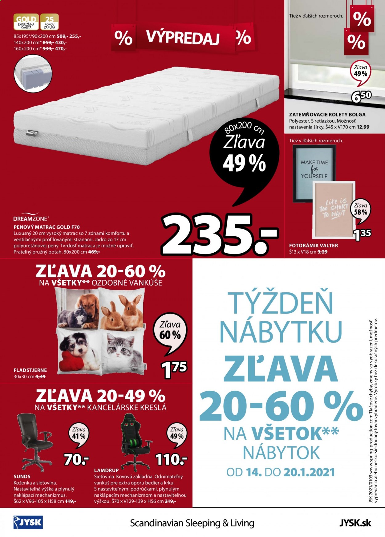 Leták JYSK - 14.1.2021 - 27.1.2021. Strana 16