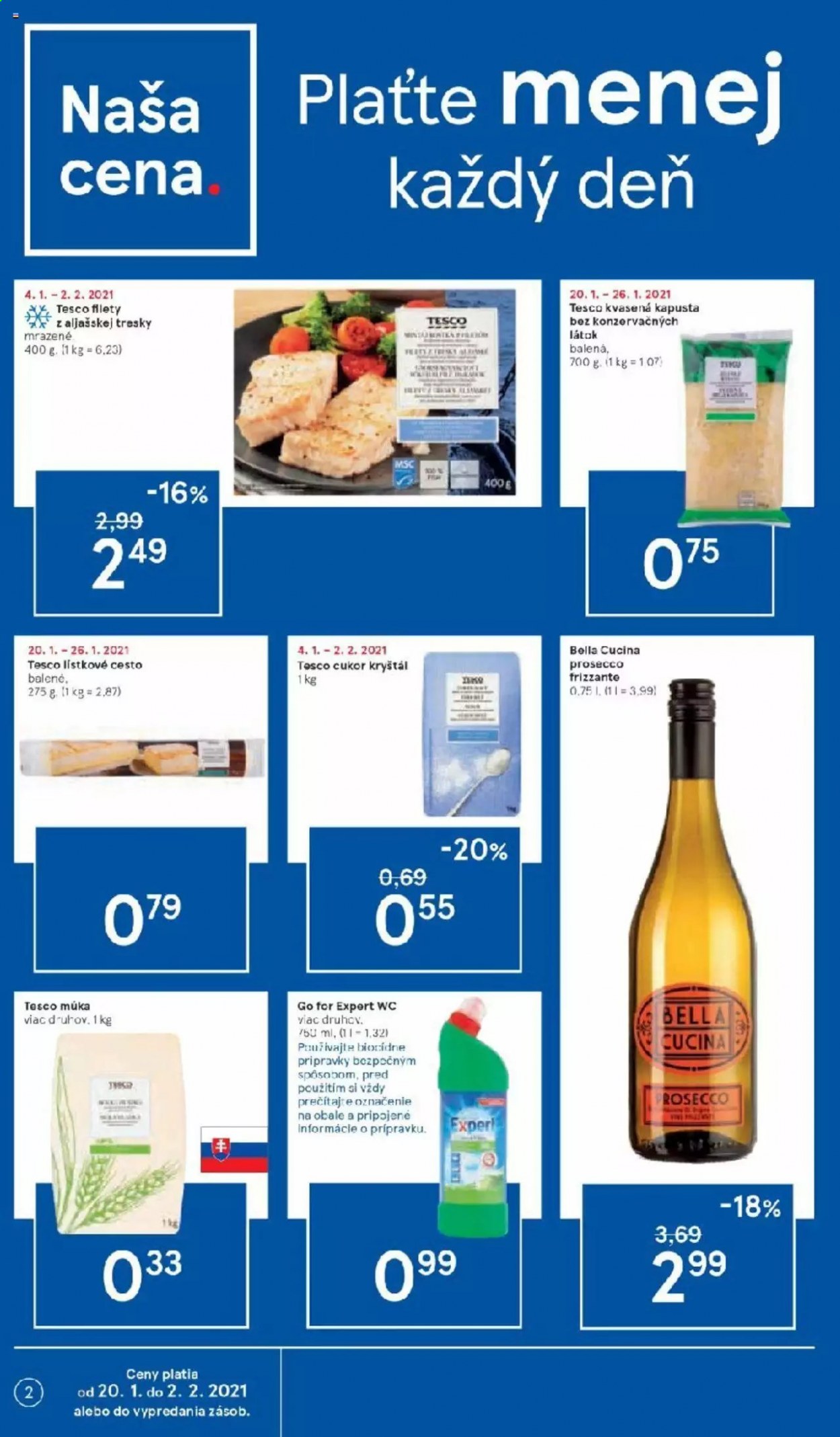 Leták TESCO - 20.1.2021 - 26.1.2021. Strana 2
