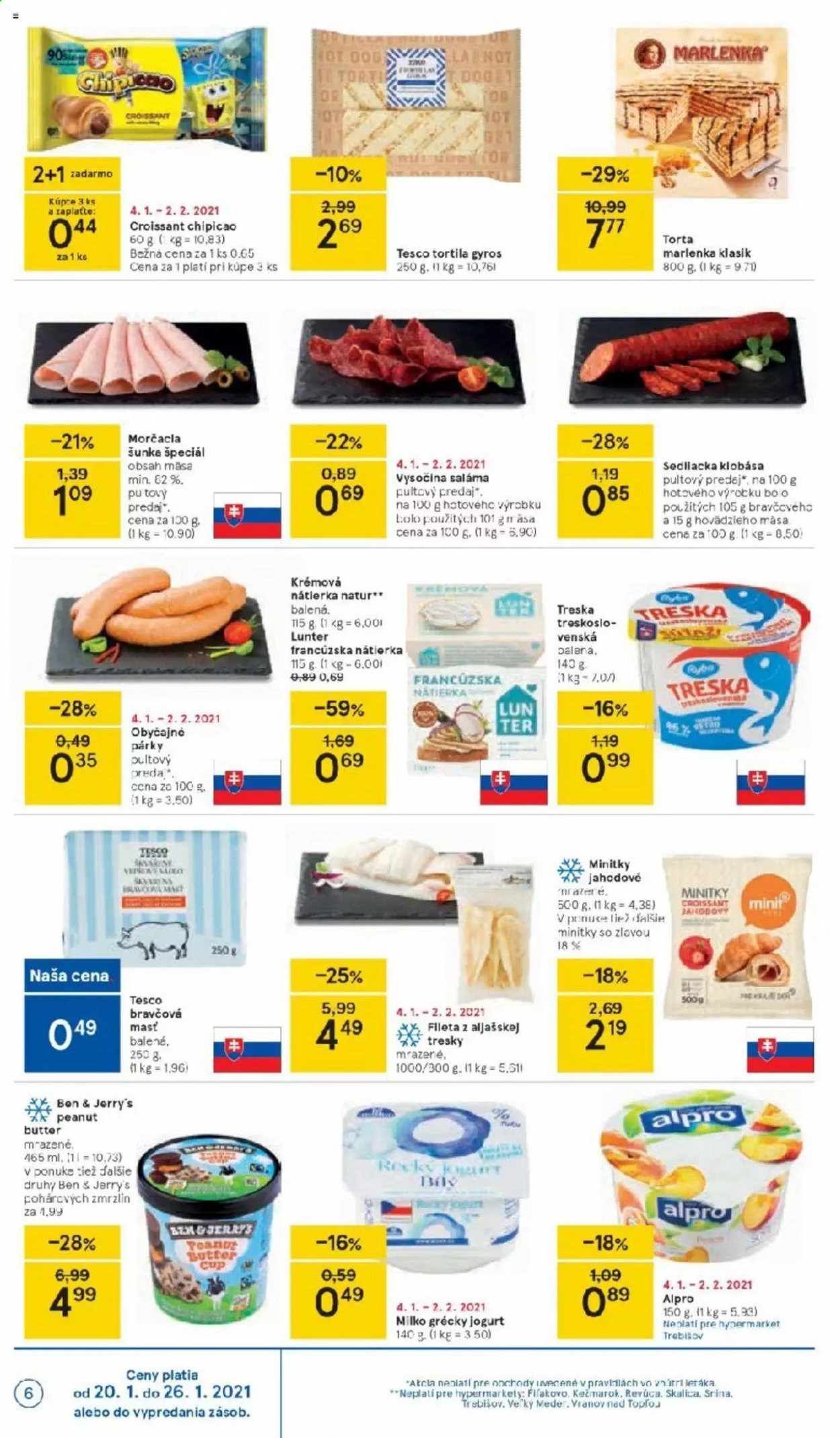 Leták TESCO - 20.1.2021 - 26.1.2021. Strana 6