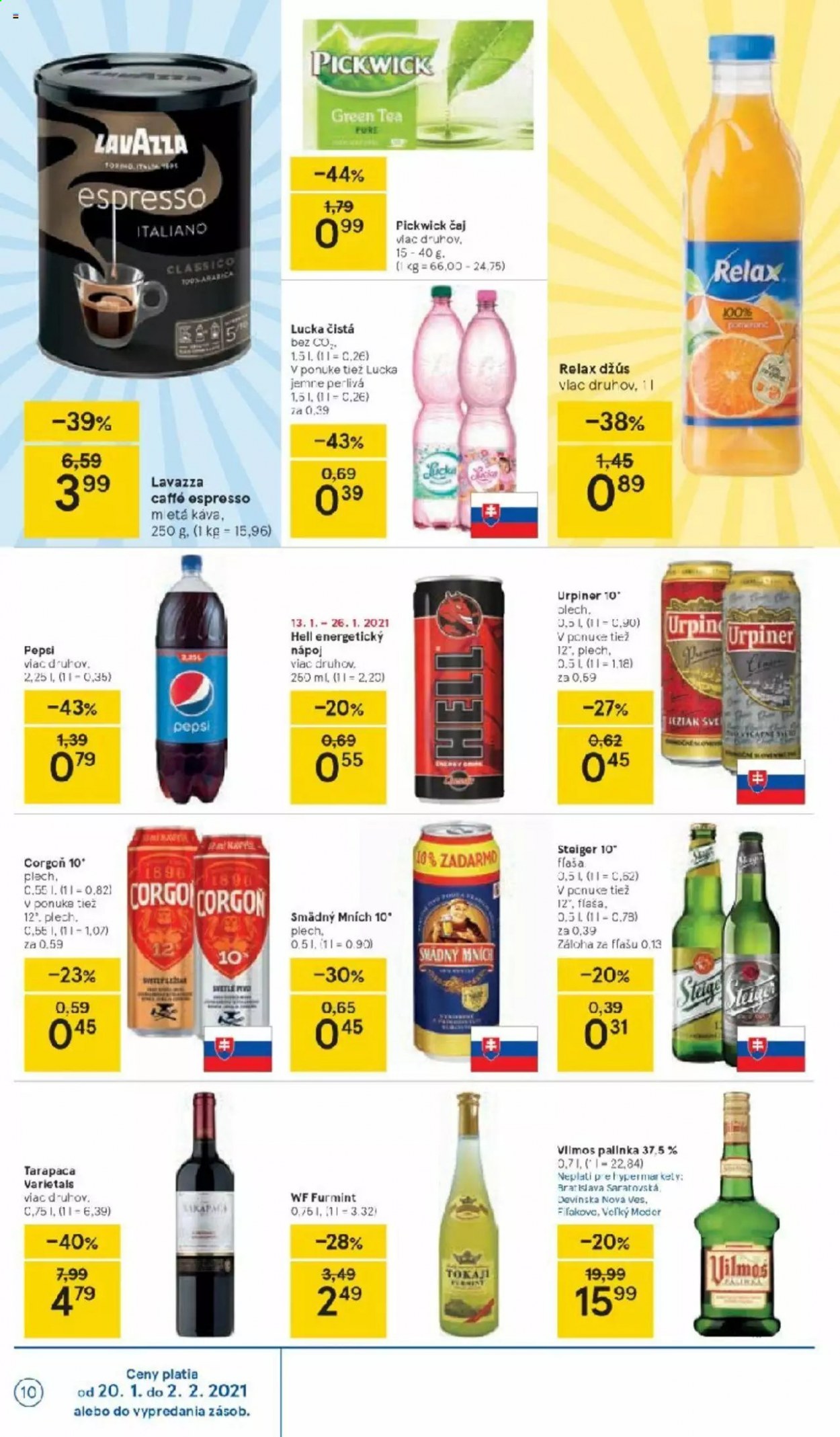 Leták TESCO - 20.1.2021 - 26.1.2021. Strana 10