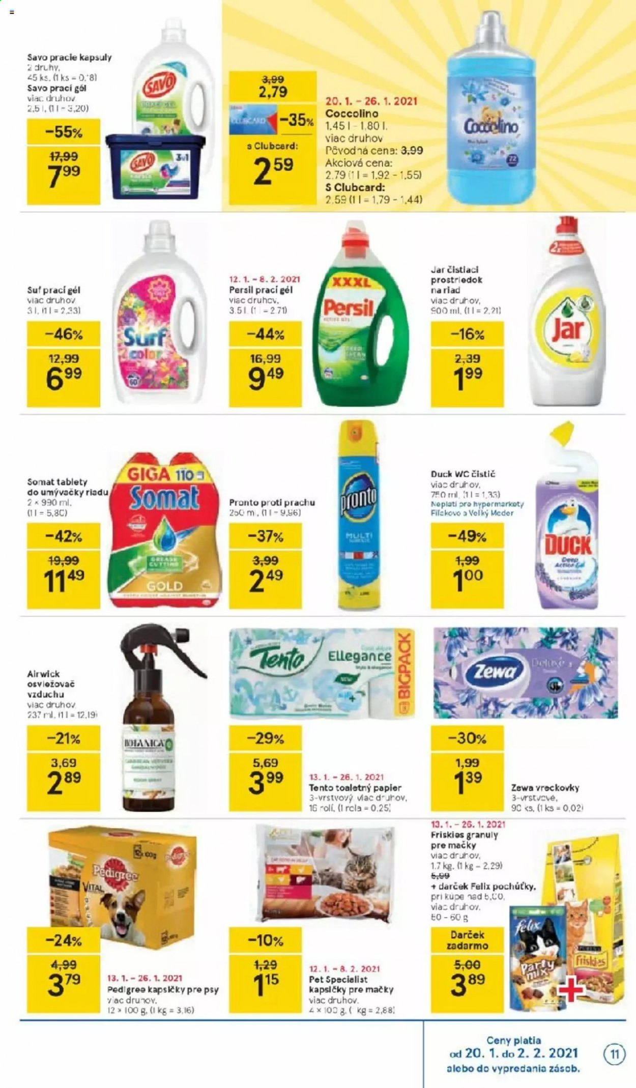 Leták TESCO - 20.1.2021 - 26.1.2021. Strana 11