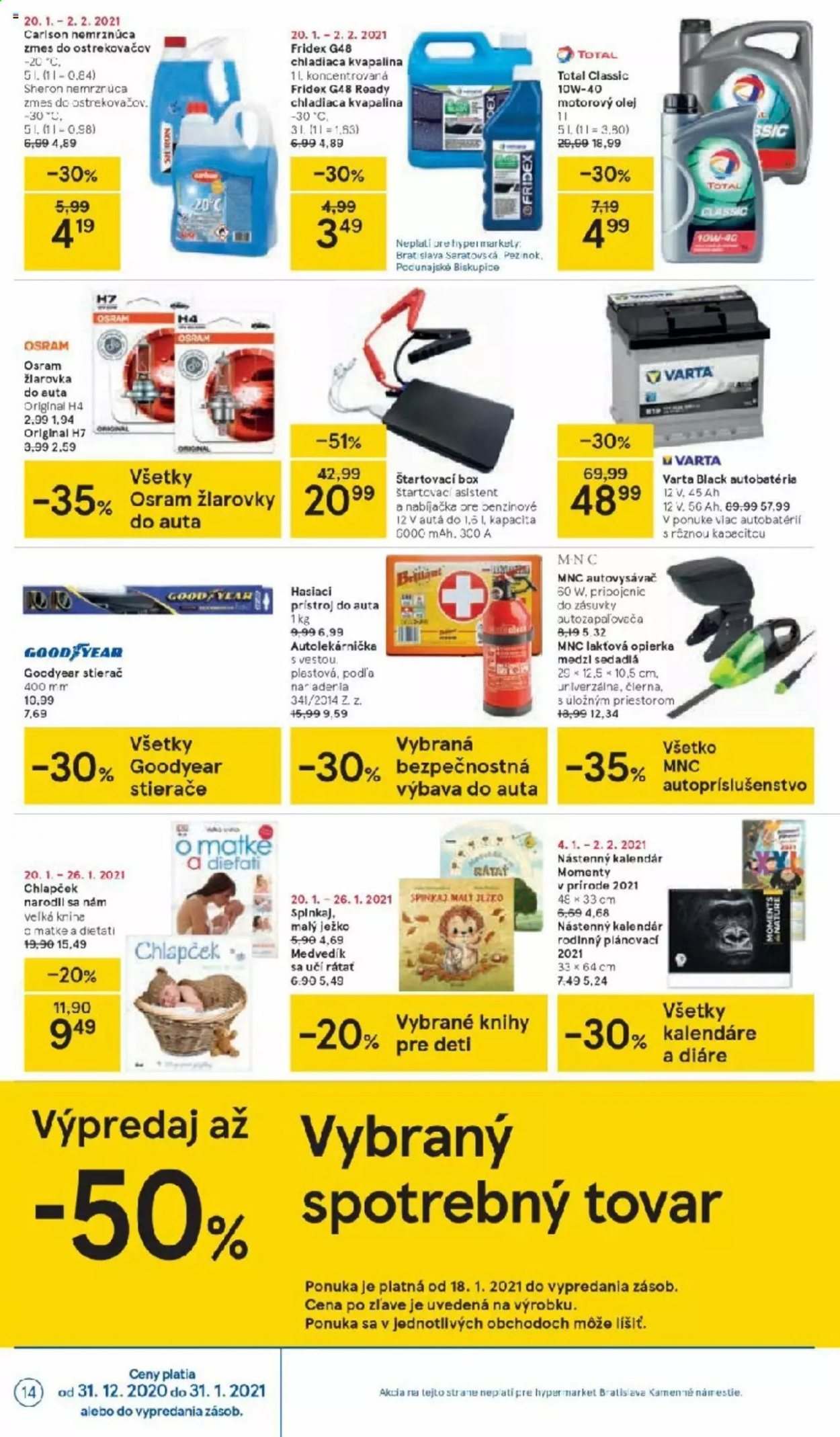 Leták TESCO - 20.1.2021 - 26.1.2021. Strana 14