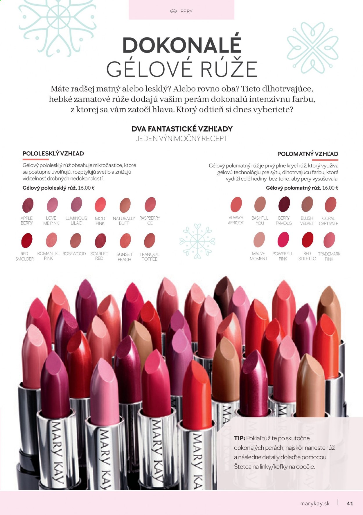Leták Mary Kay - 1.1.2021 - 31.3.2021. Strana 41