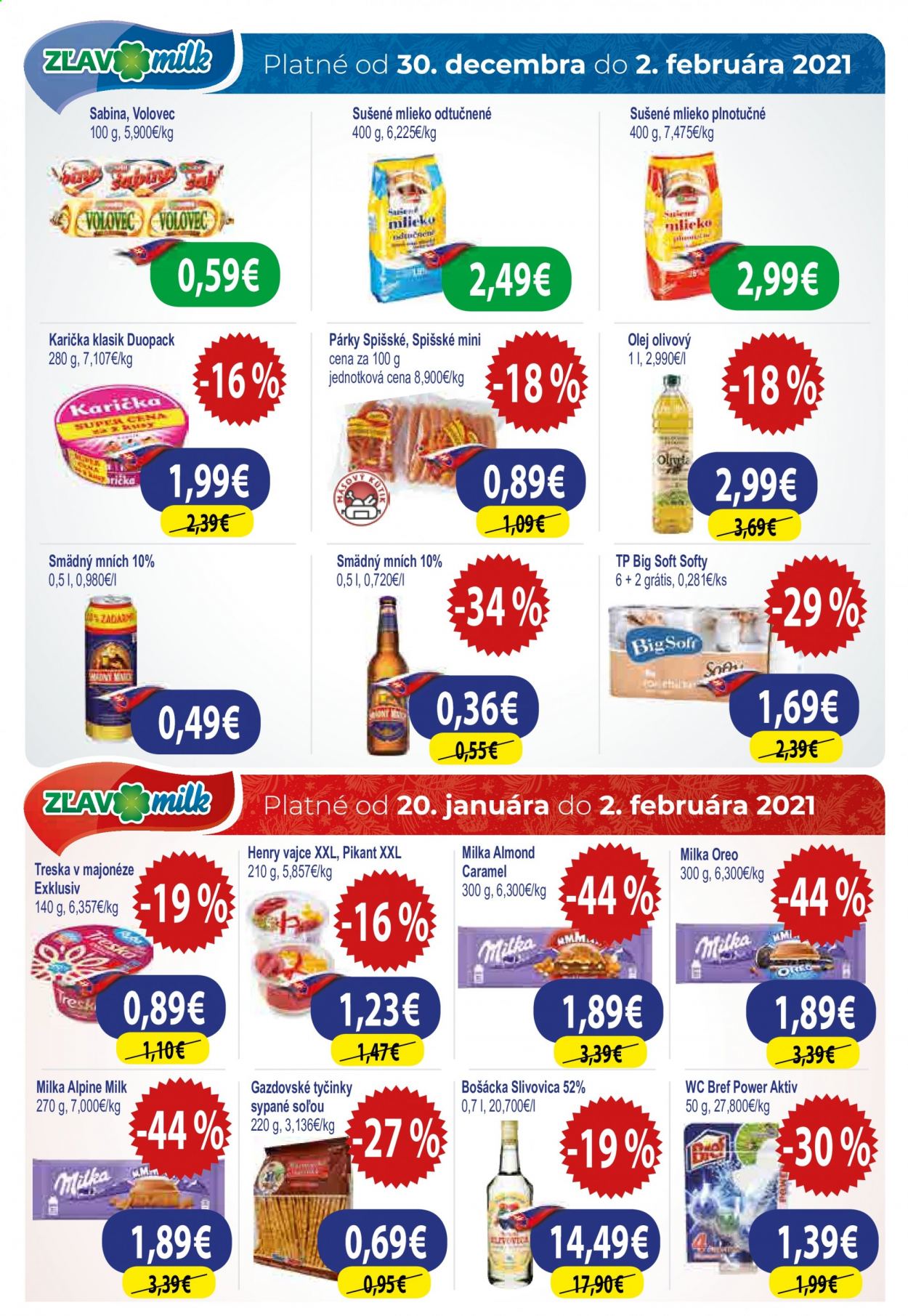 Leták Milk AGRO - 20.1.2021 - 26.1.2021. Strana 12
