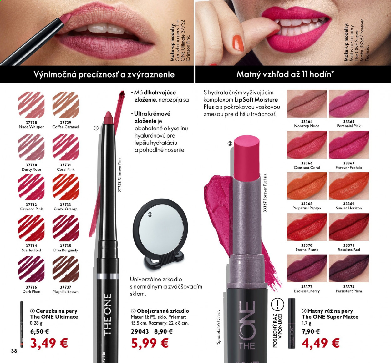 Leták Oriflame - 19.1.2021 - 8.2.2021. Strana 38