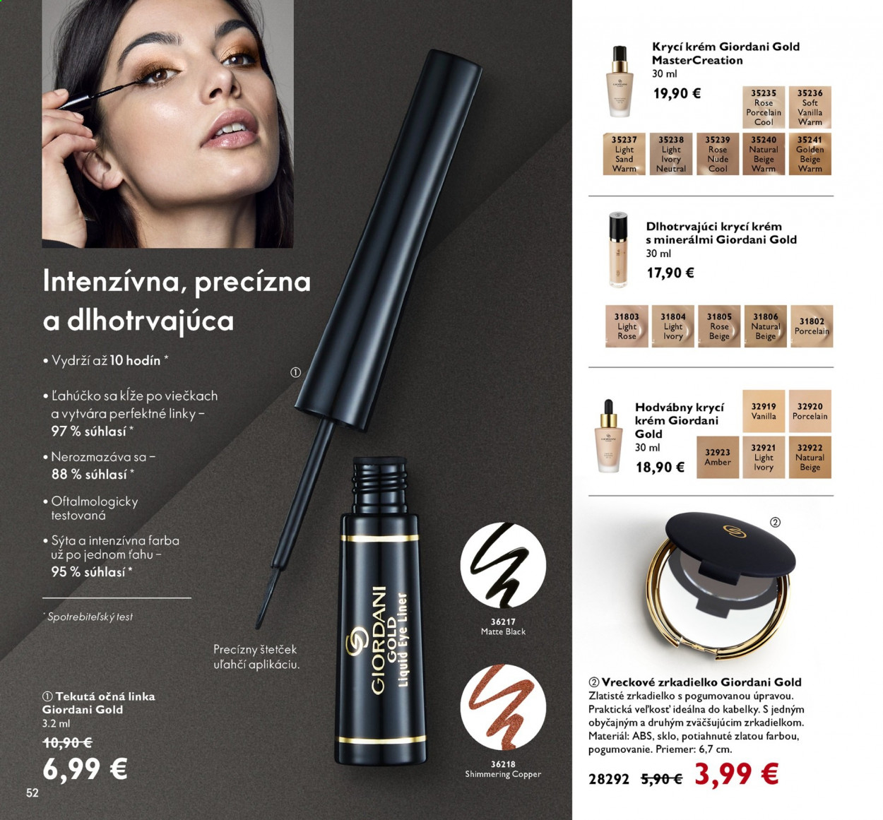 Leták Oriflame - 19.1.2021 - 8.2.2021. Strana 52
