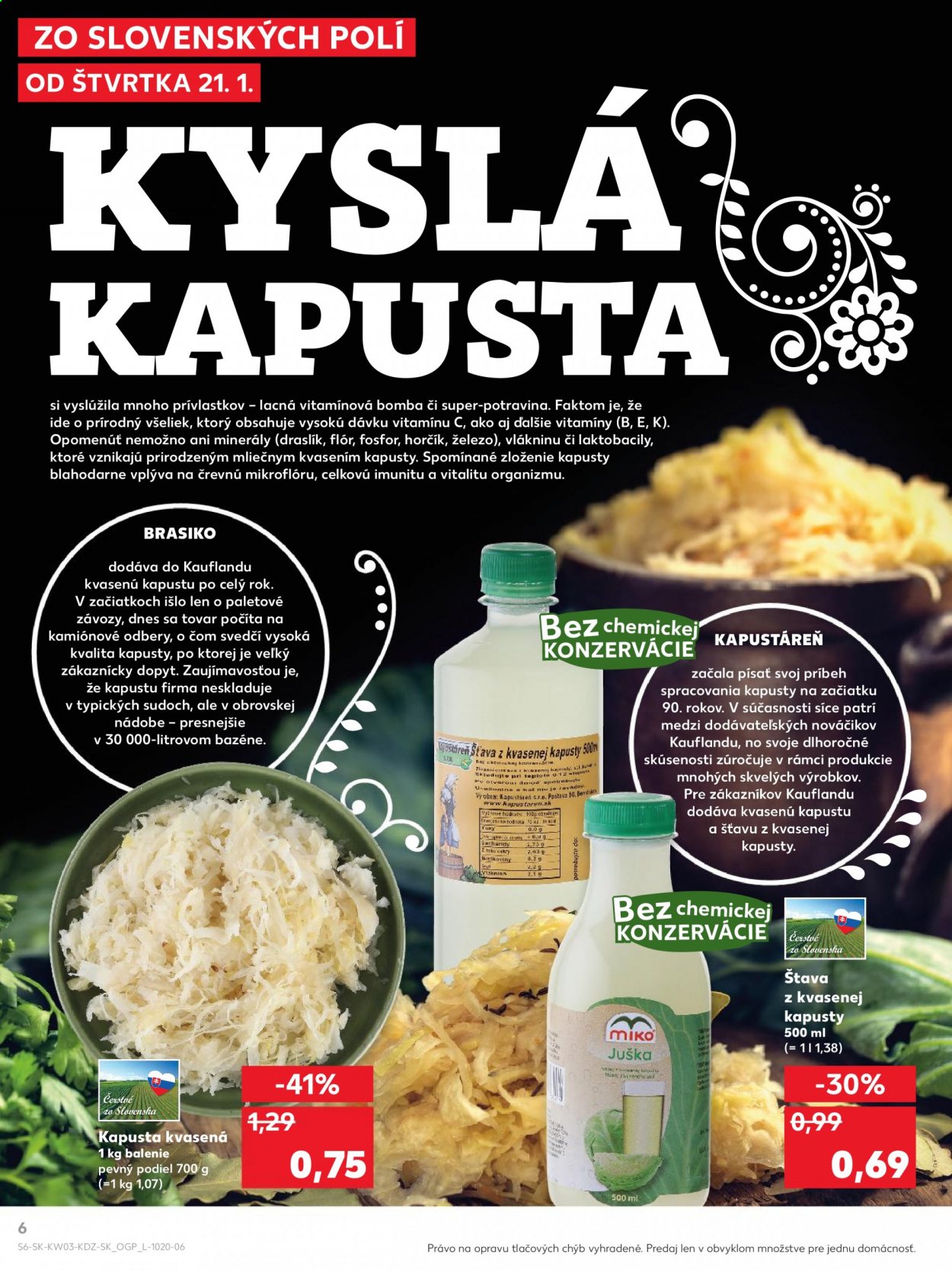 Leták Kaufland - 21.1.2021 - 27.1.2021. Strana 6