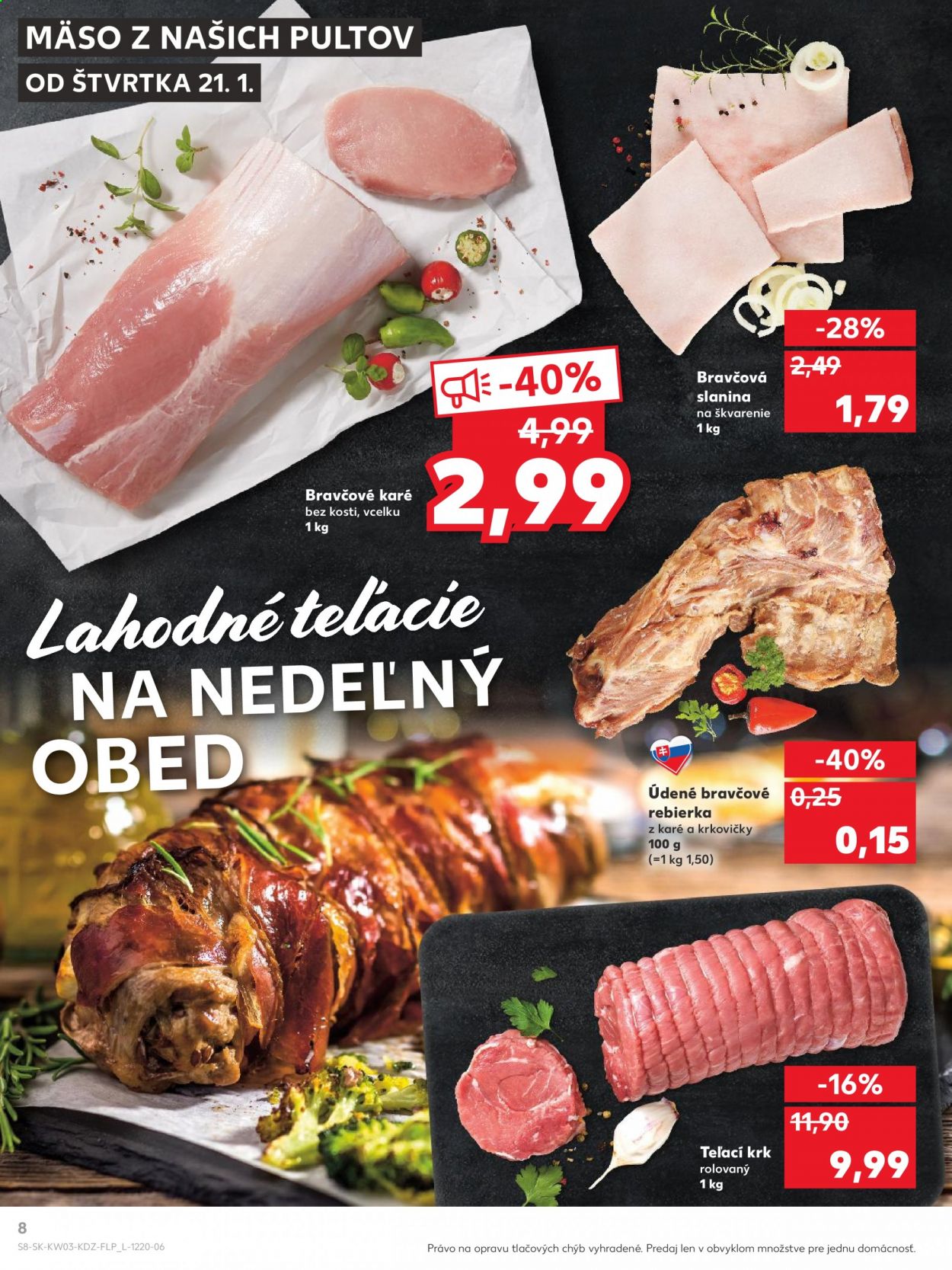 Leták Kaufland - 21.1.2021 - 27.1.2021. Strana 8